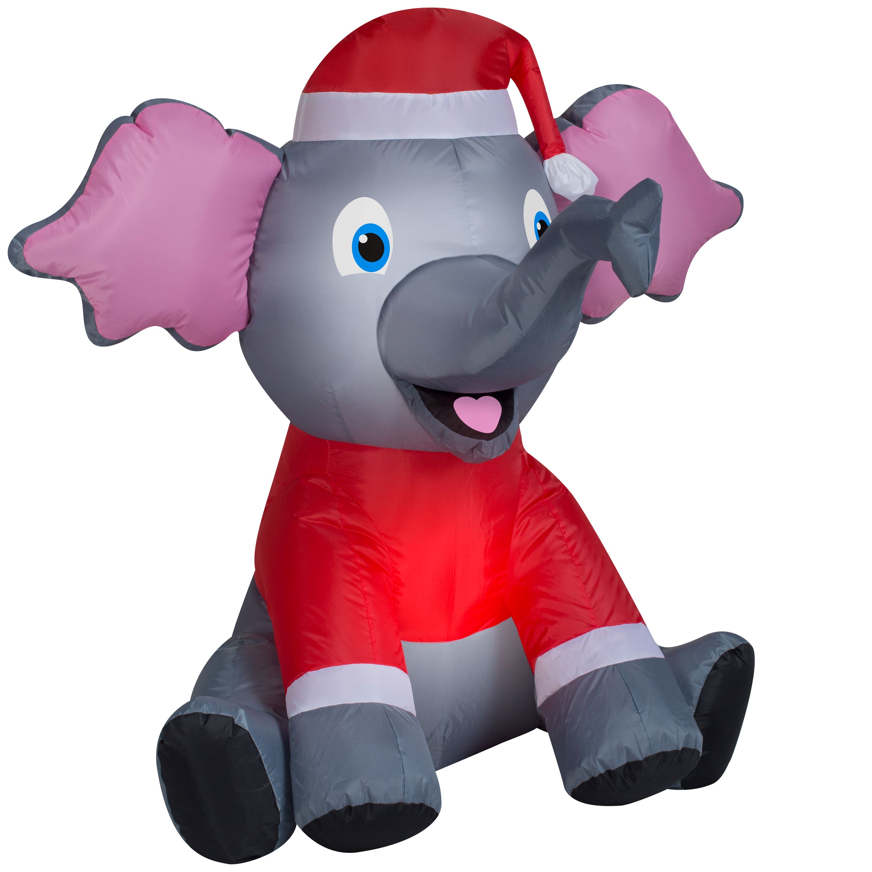 3ft Airblown® Inflatable Christmas Outdoor Elephant Christmas Inflatables Michaels