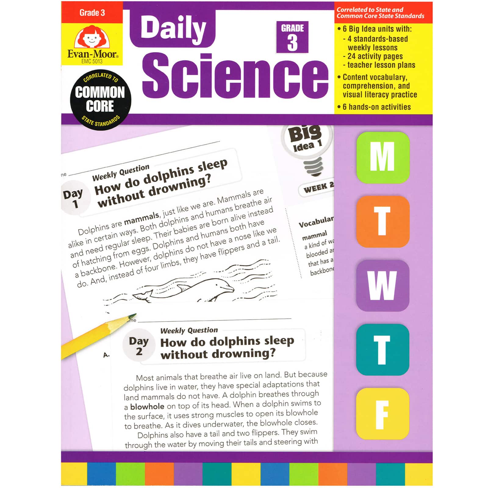 Daily　Science　Moor®　Evan　Michaels　Book,　Grade