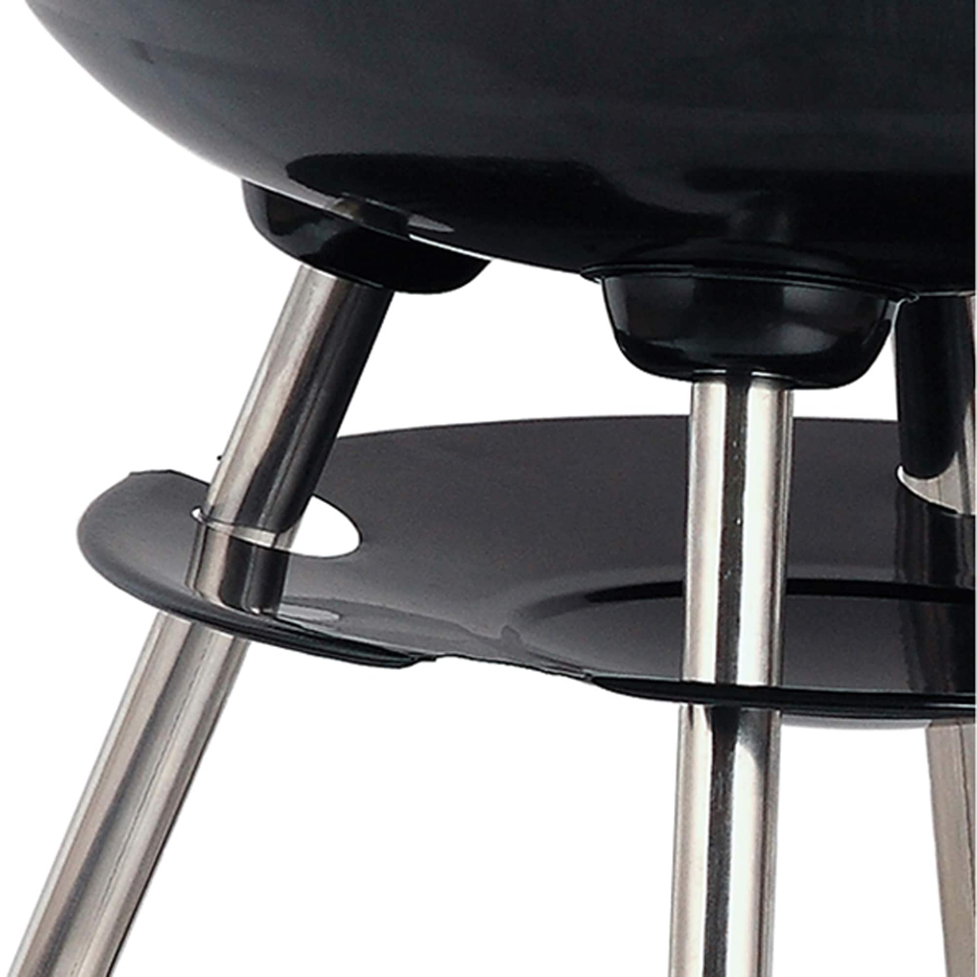 Brentwood 17&#x22; Portable Charcoal BBQ Grill with Wheels