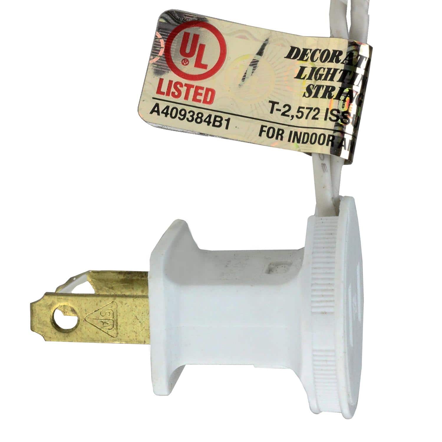 100ct. Green Mini Incandescent Christmas Light Set, White Wire