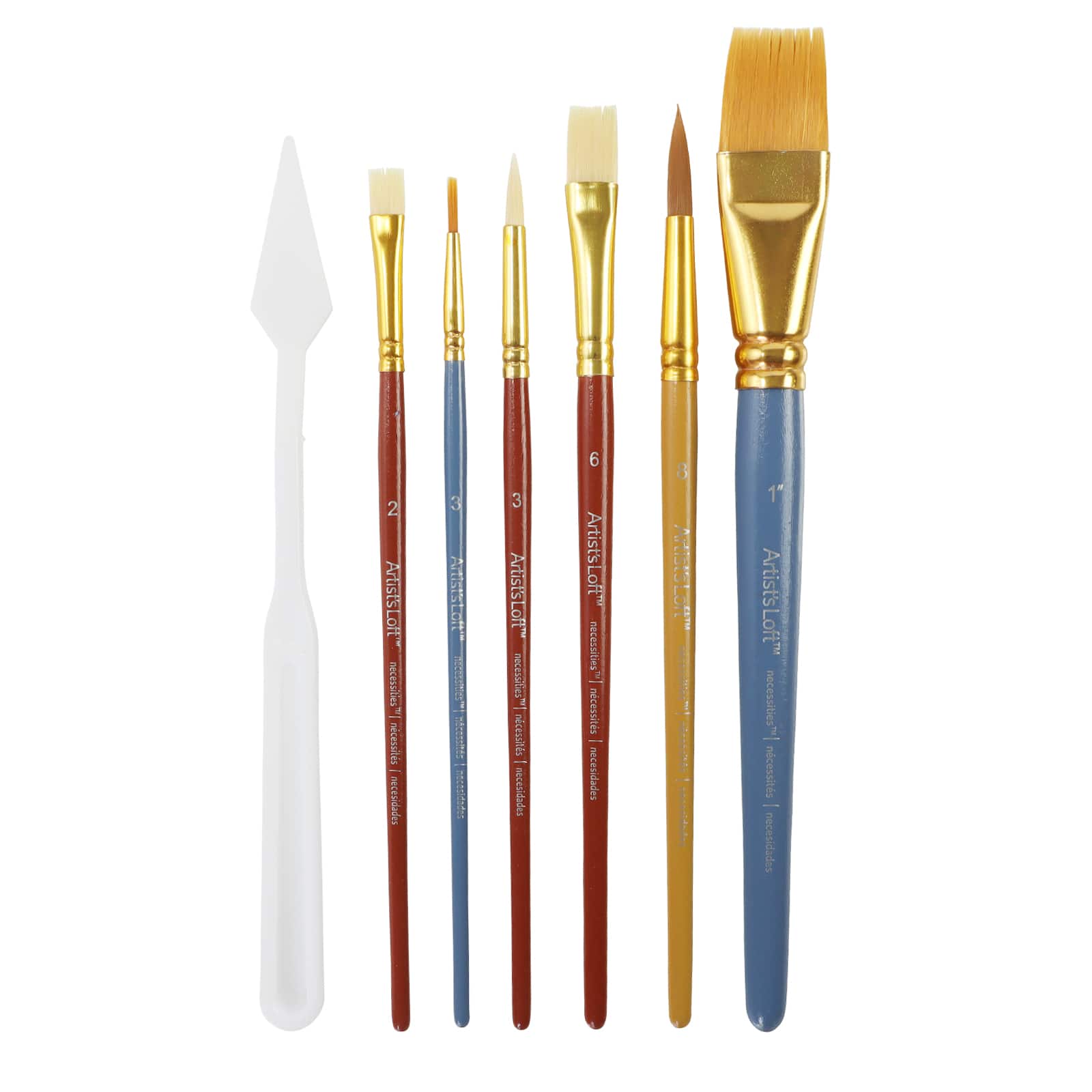 Mixed Media Paintbrushes 25-Count