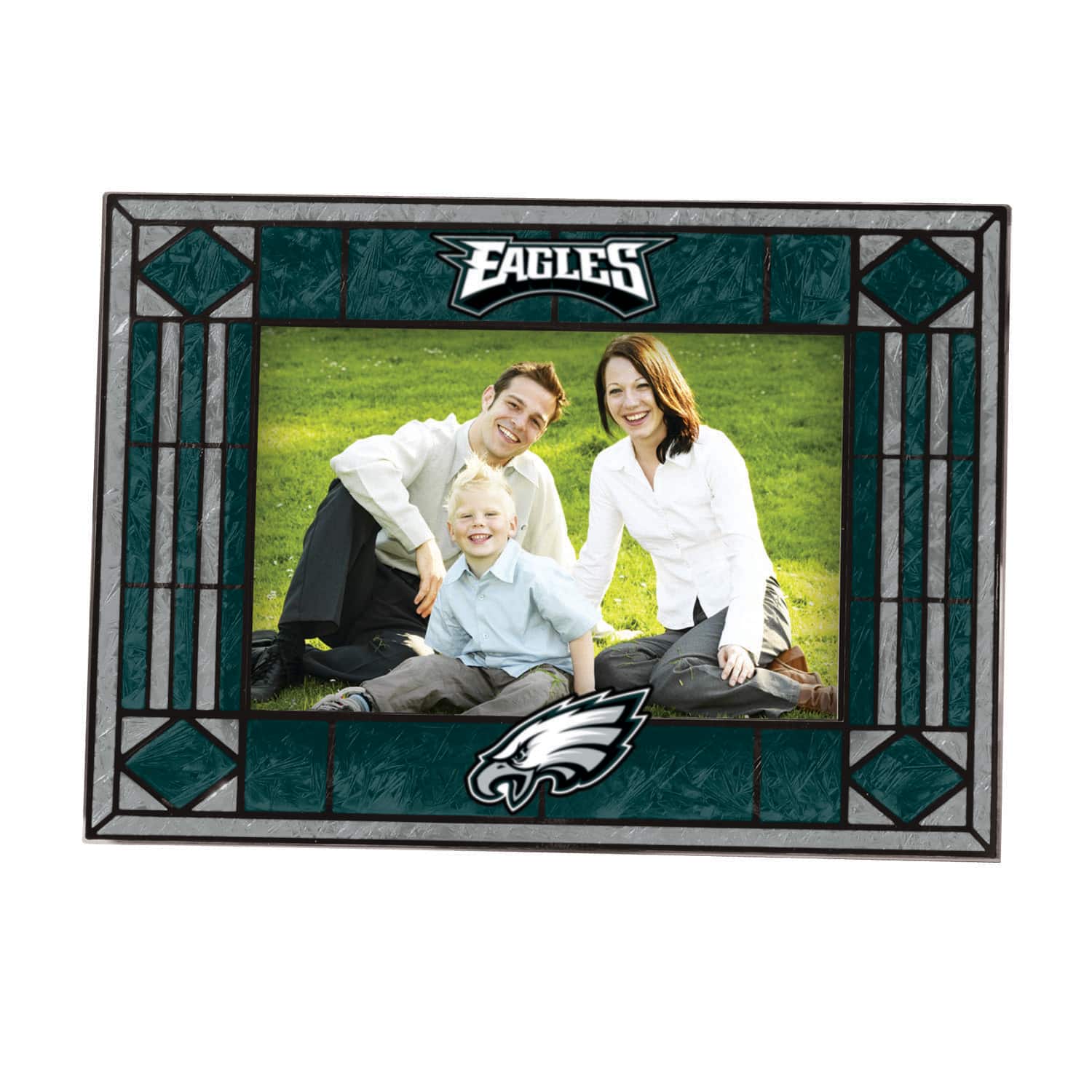 The Memory Company NFL Art Glass Horizontal Frame