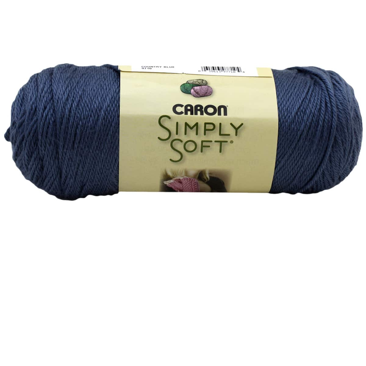 Caron Simply Soft Yarn Light Country Blue, Multipack of 3