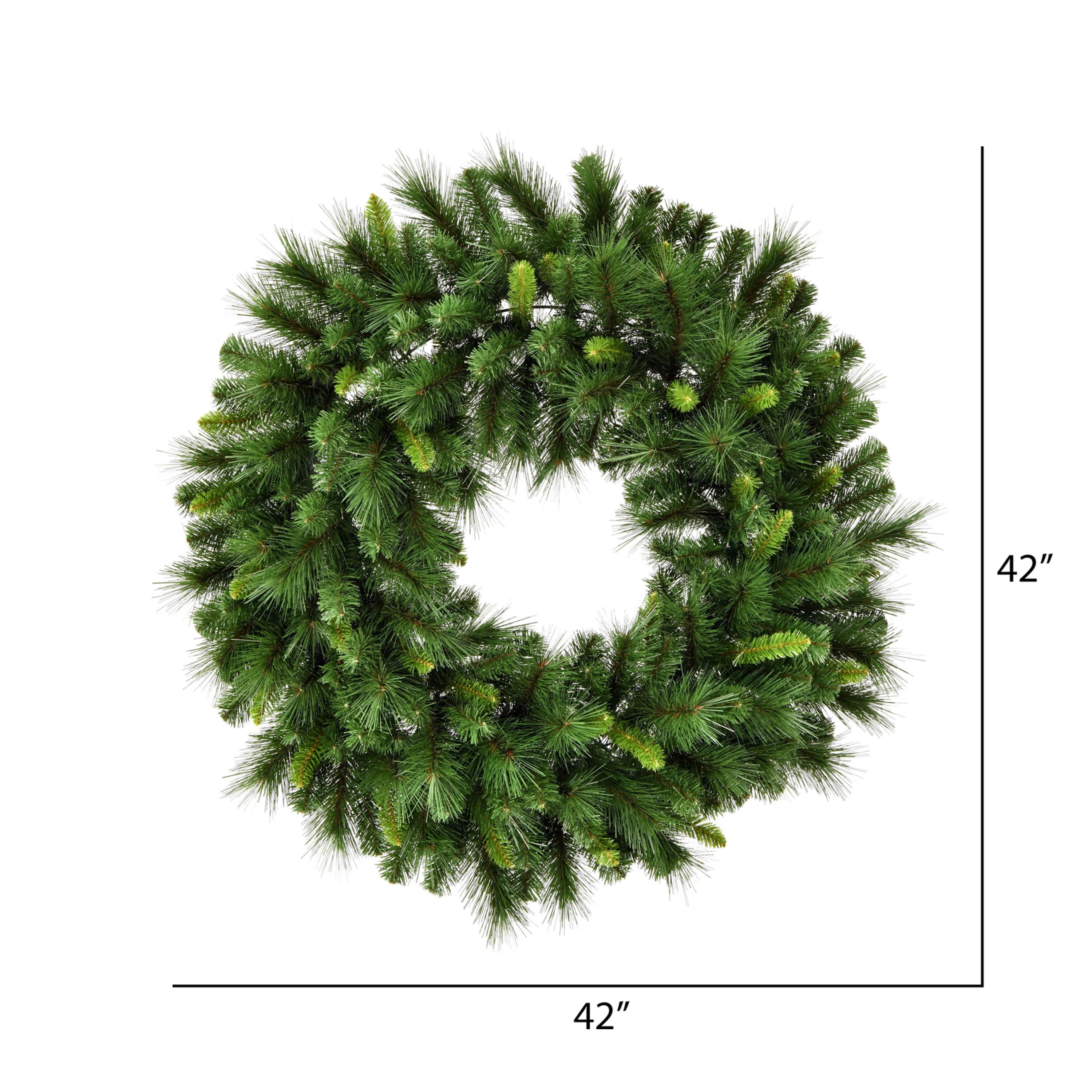 42&#x22; Bangor Mixed Pine Wreath
