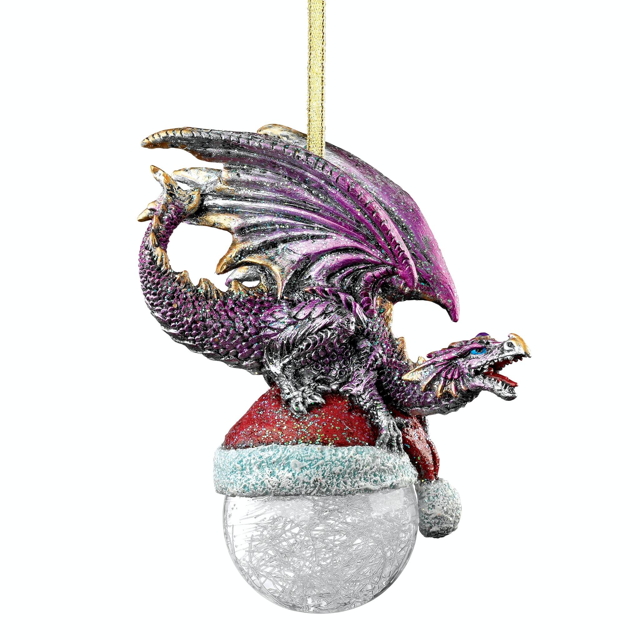 Design Toscano North Pole Dragon Ornament