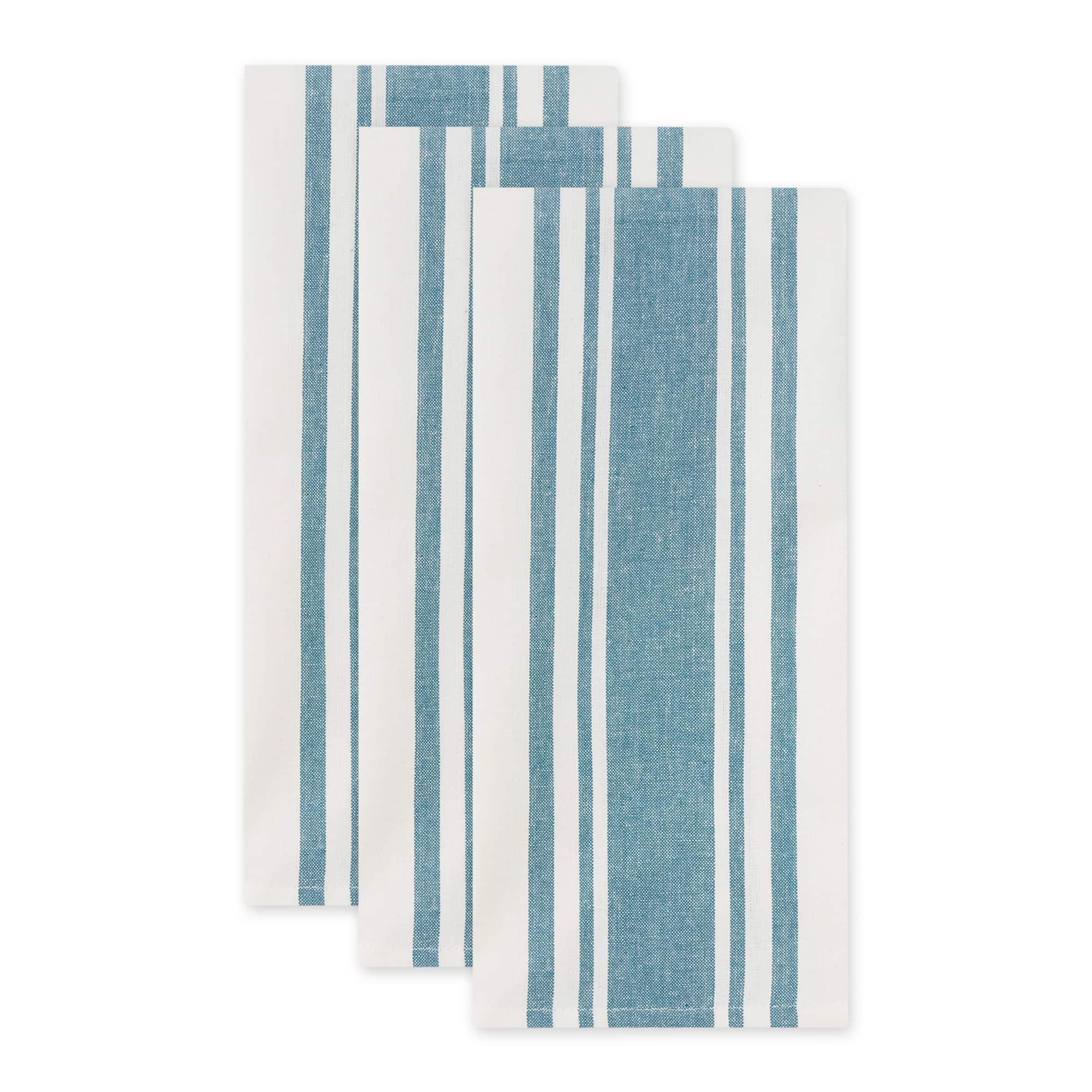 DII Stone Chef Stripe Dishtowel (Set of 3)