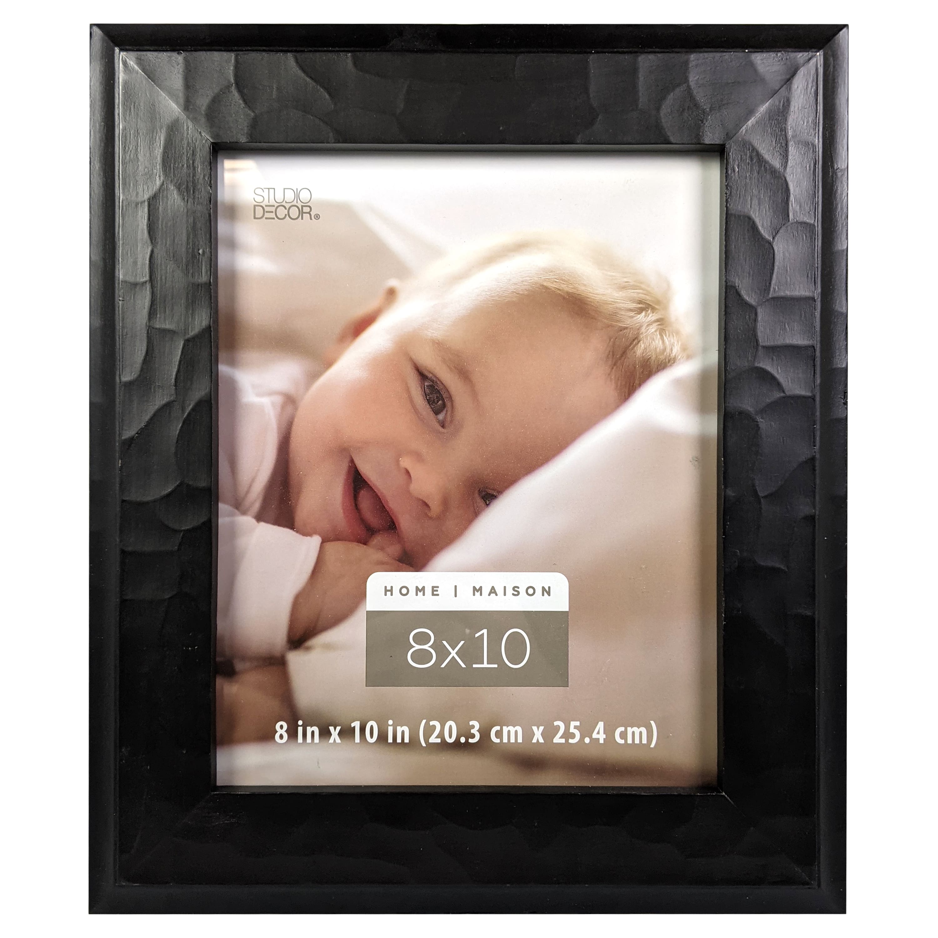 6 Pack: Black Hammered 8&#x22; x 10&#x22; Frame, Home by Studio D&#xE9;cor&#xAE;