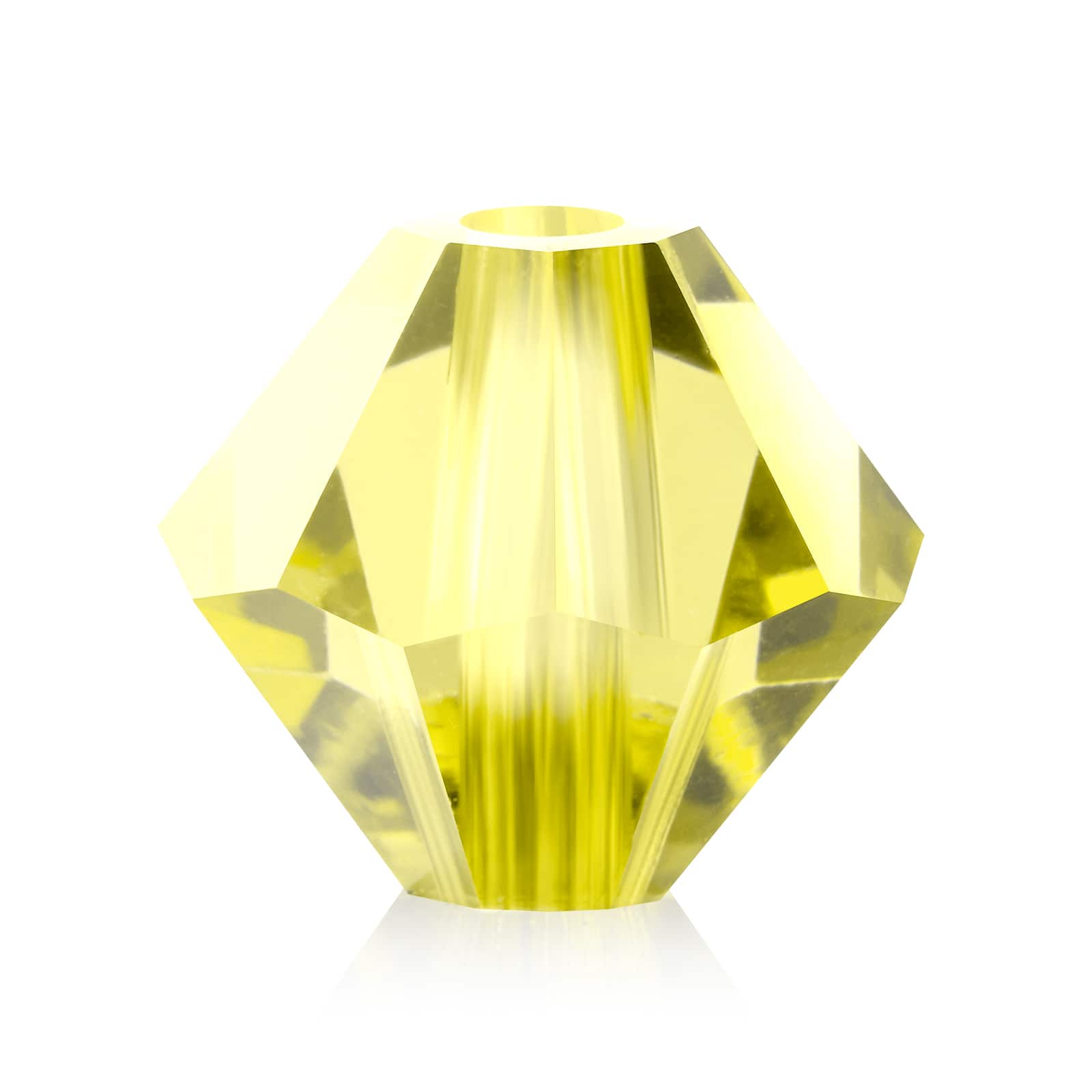 John Bead Preciosa 6mm Czech Crystal Rondelle Beads, 36ct.