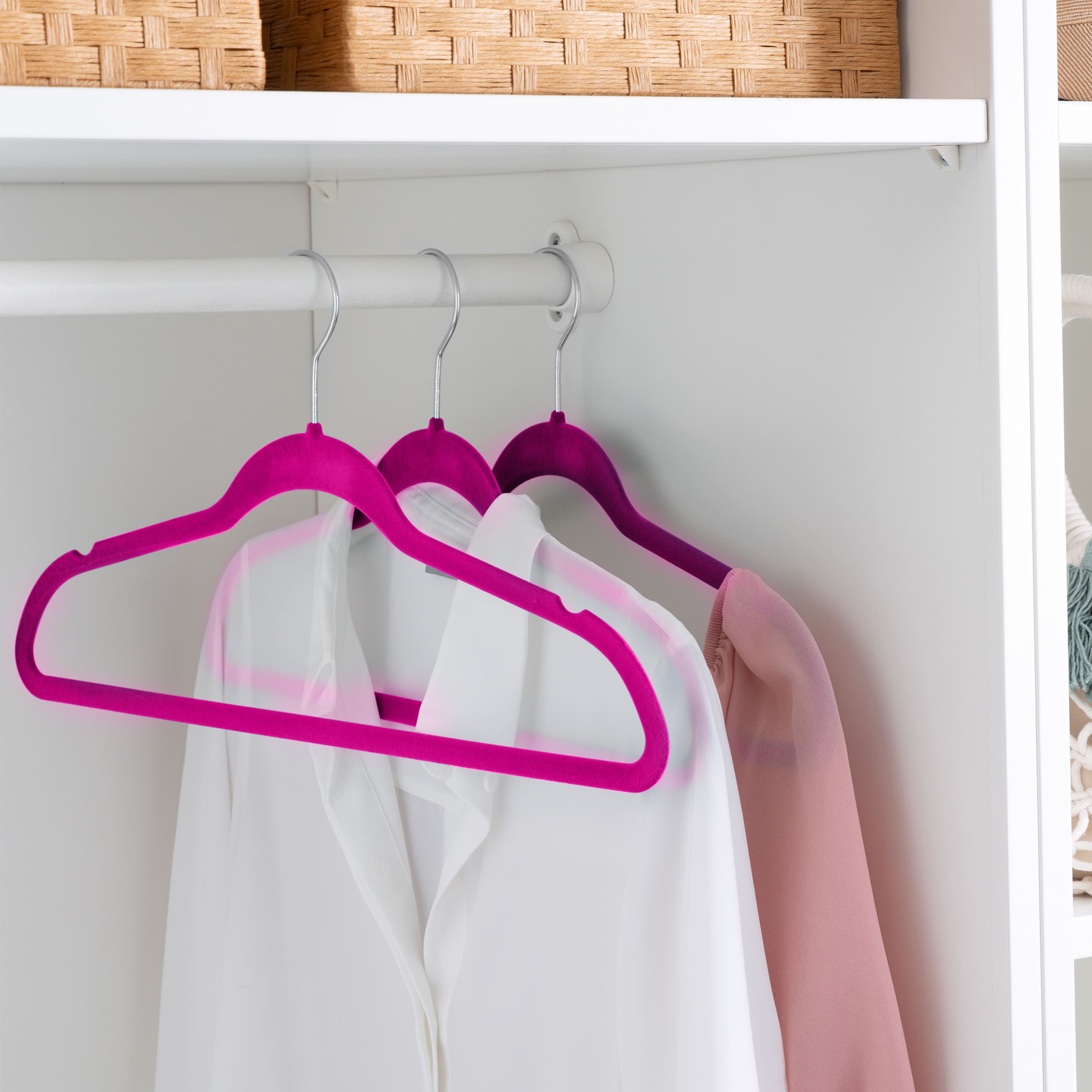 Simplify Slim Velvet Suit Hangers, 25ct.