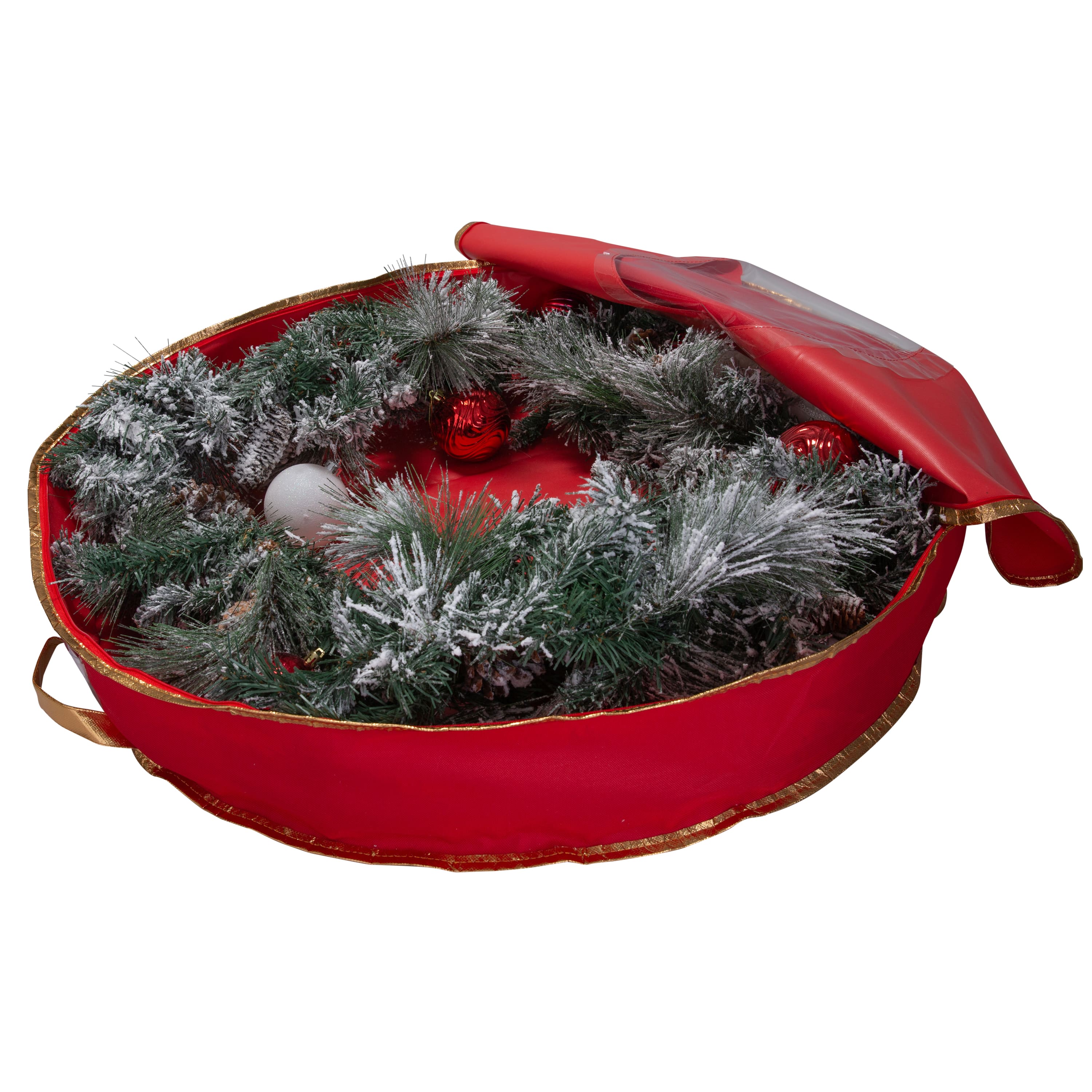 Simplify 36&#x22; Holiday Wreath Bag, 2ct.