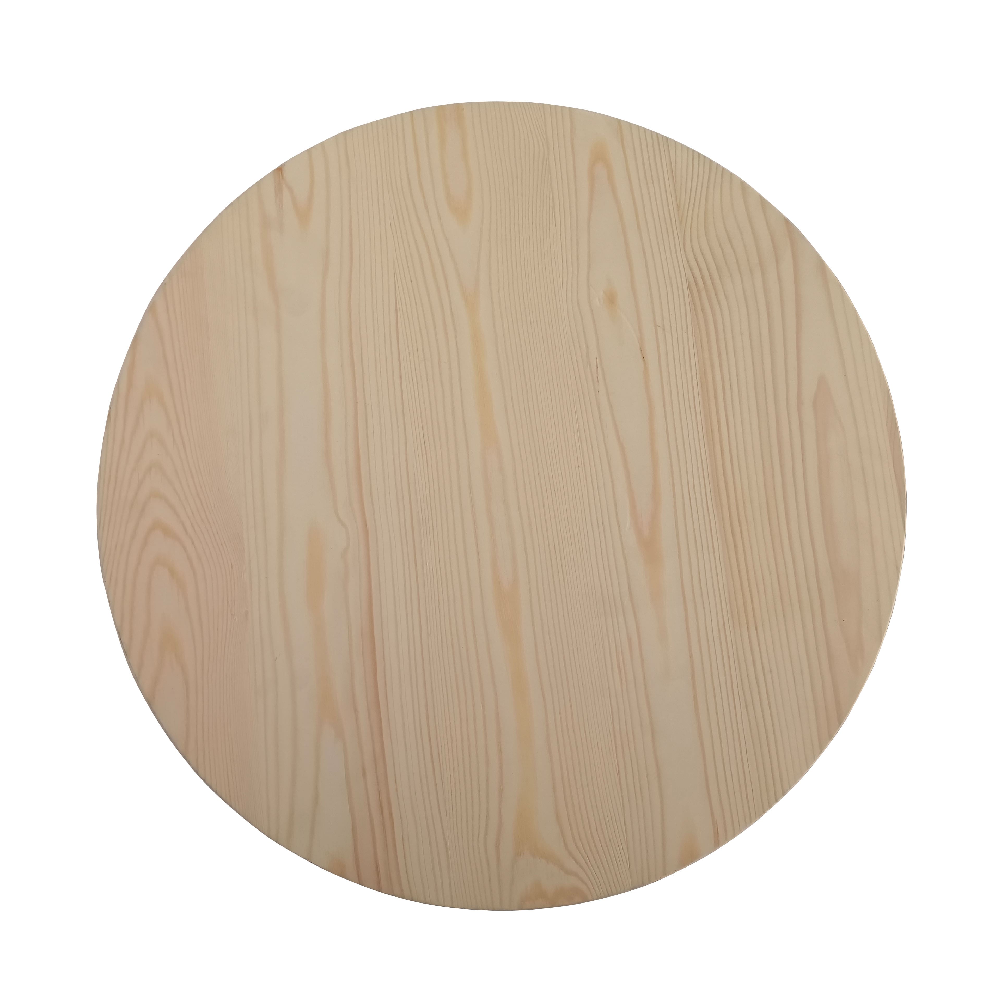 18" Unfinished Wooden Circle Plaque by Make Market®