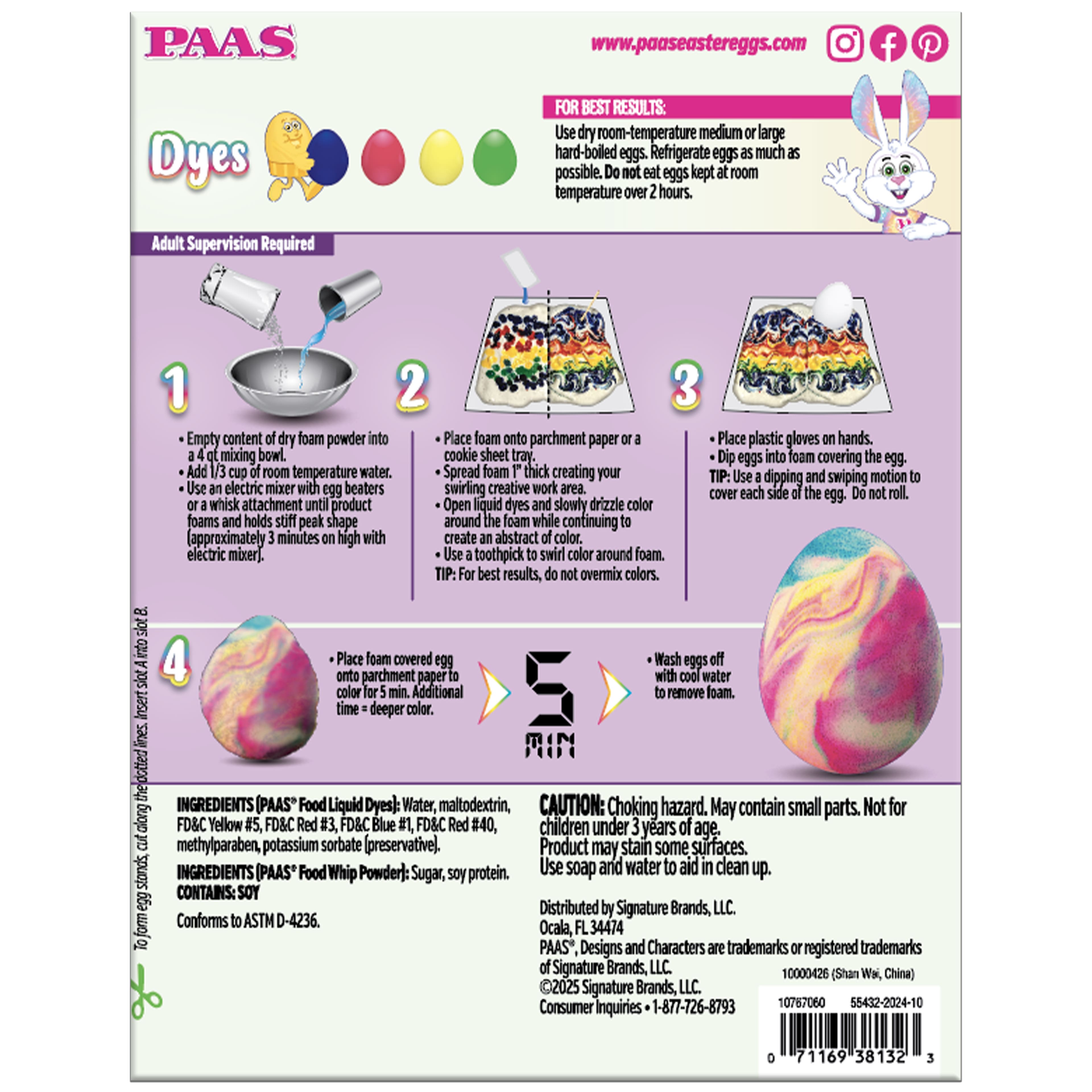 PAAS&#xAE; Color Whip Egg Decorating Kit