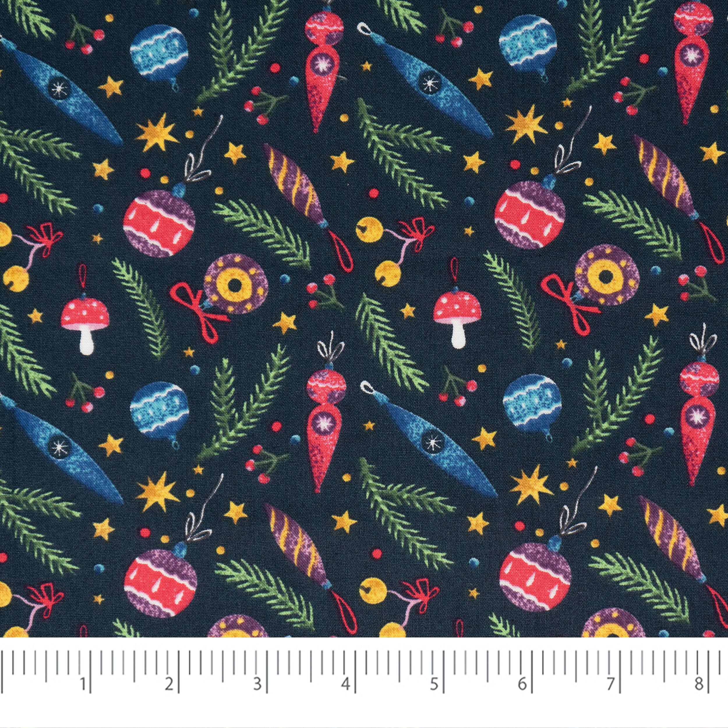 SINGER Christmas Nutcracker Cotton Fabric Fat Quarter Bundle