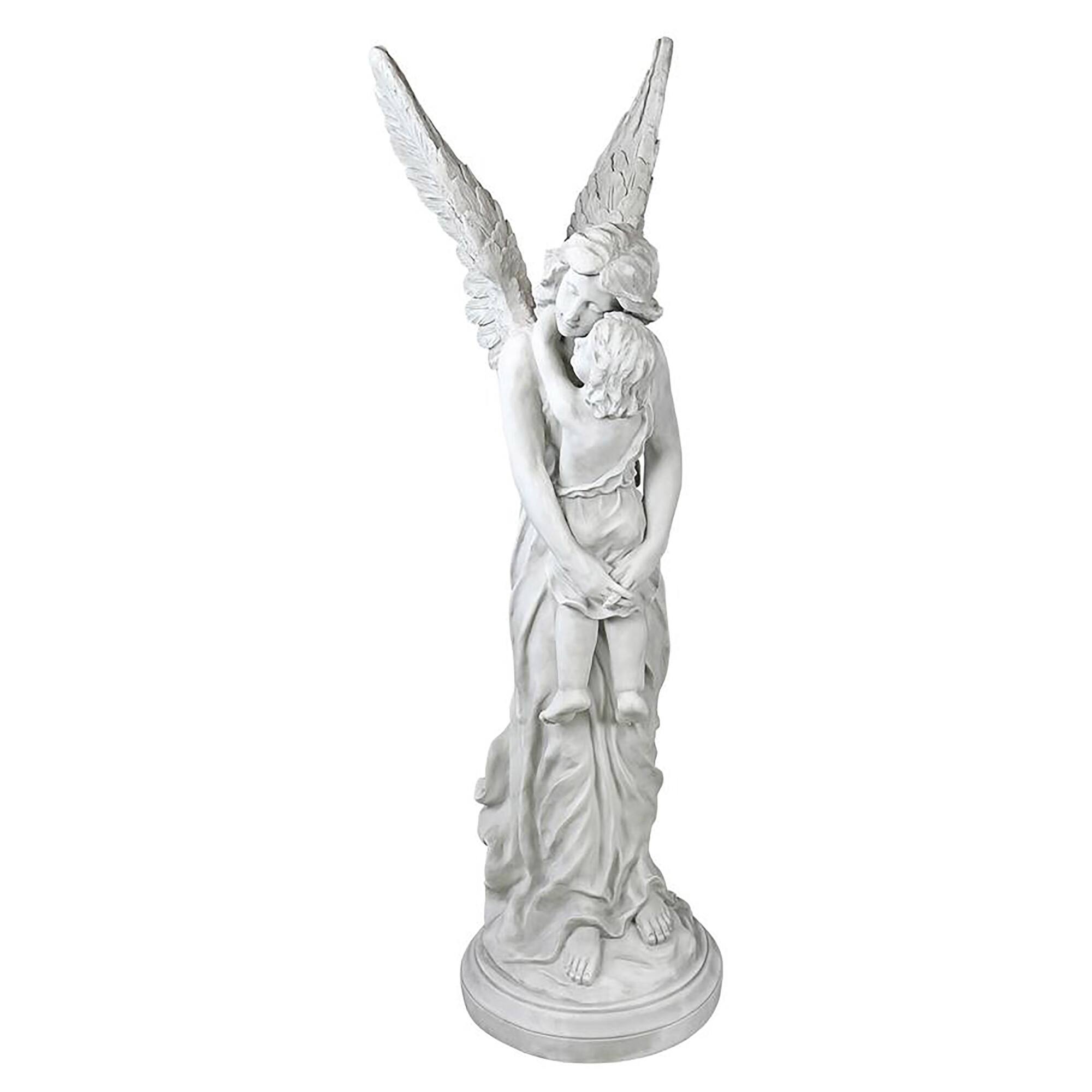Design Toscano 38&#x22; Heaven&#x27;s Guardian Angel Garden Statue