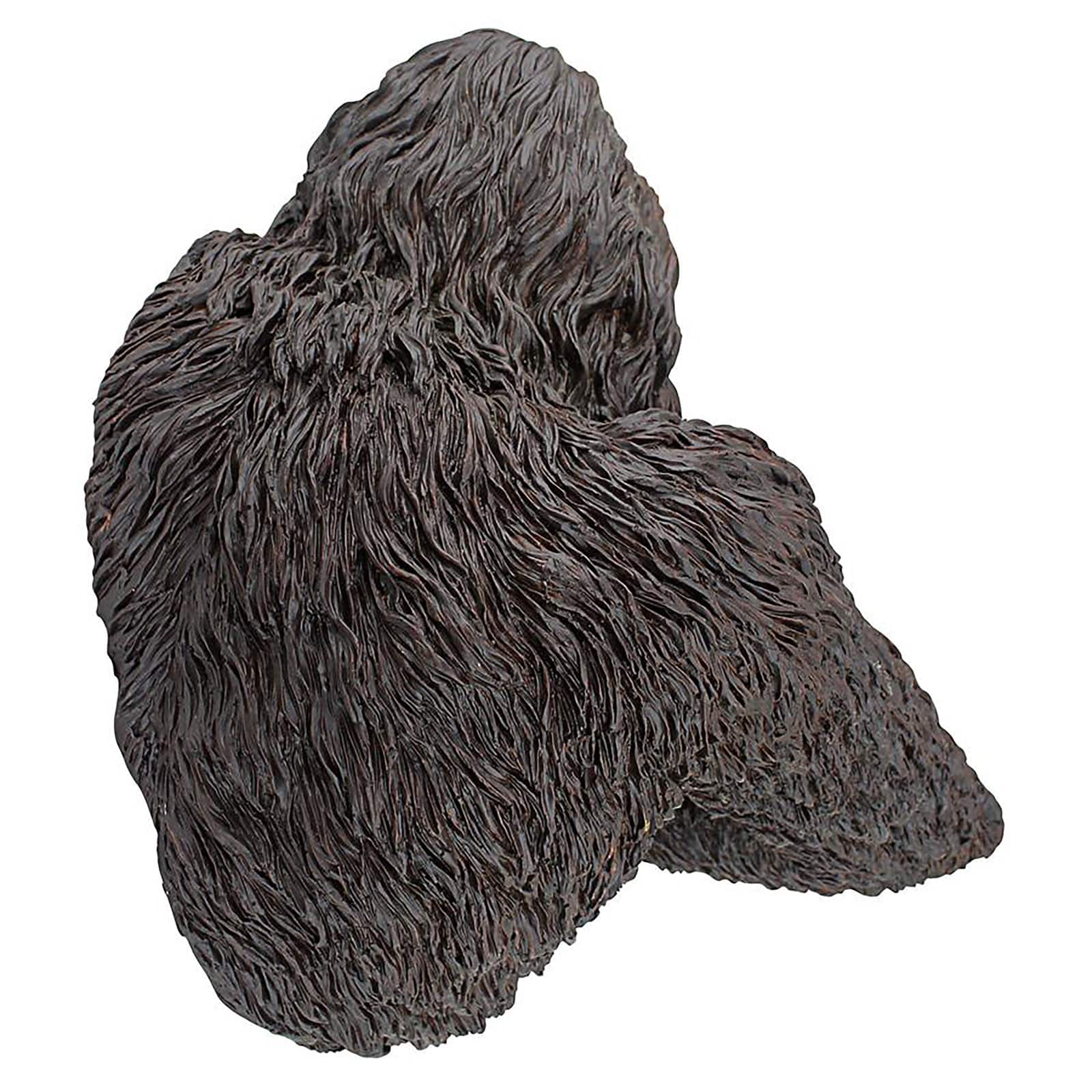 Design Toscano Bigfoot, the Bashful Yeti Tree Sculpture