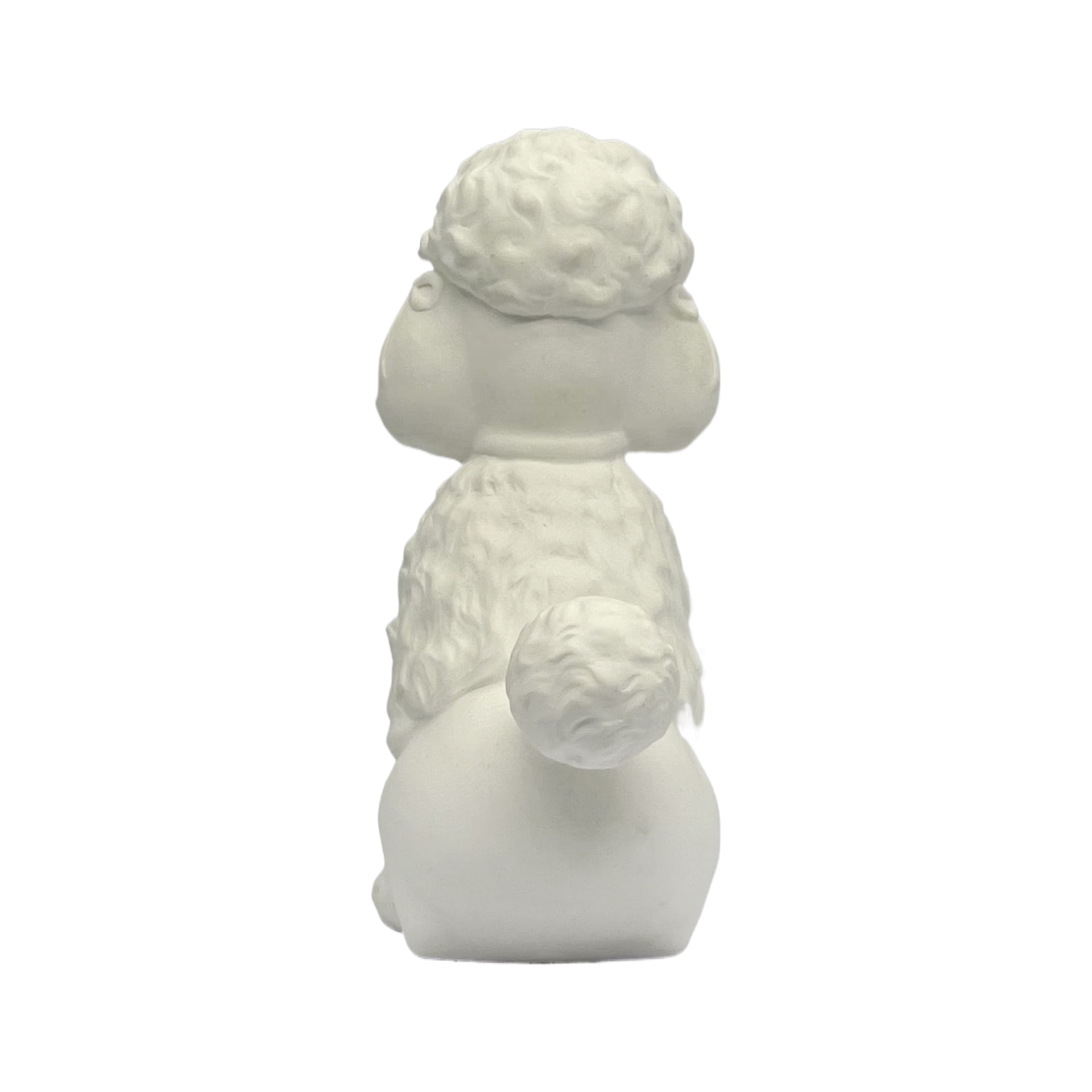7&#x22; LED DIY Ceramic Poodle D&#xE9;cor by Make Market&#xAE;