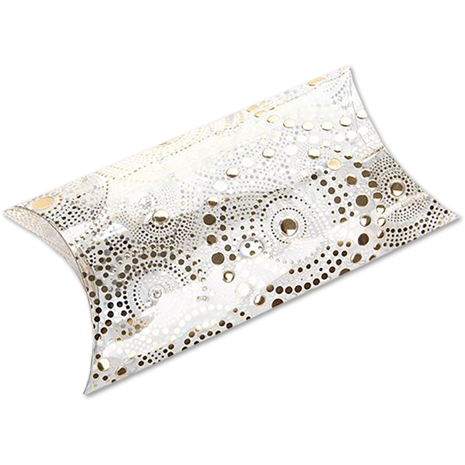 JAM Paper Gold Pillow Boxes, 25ct.
