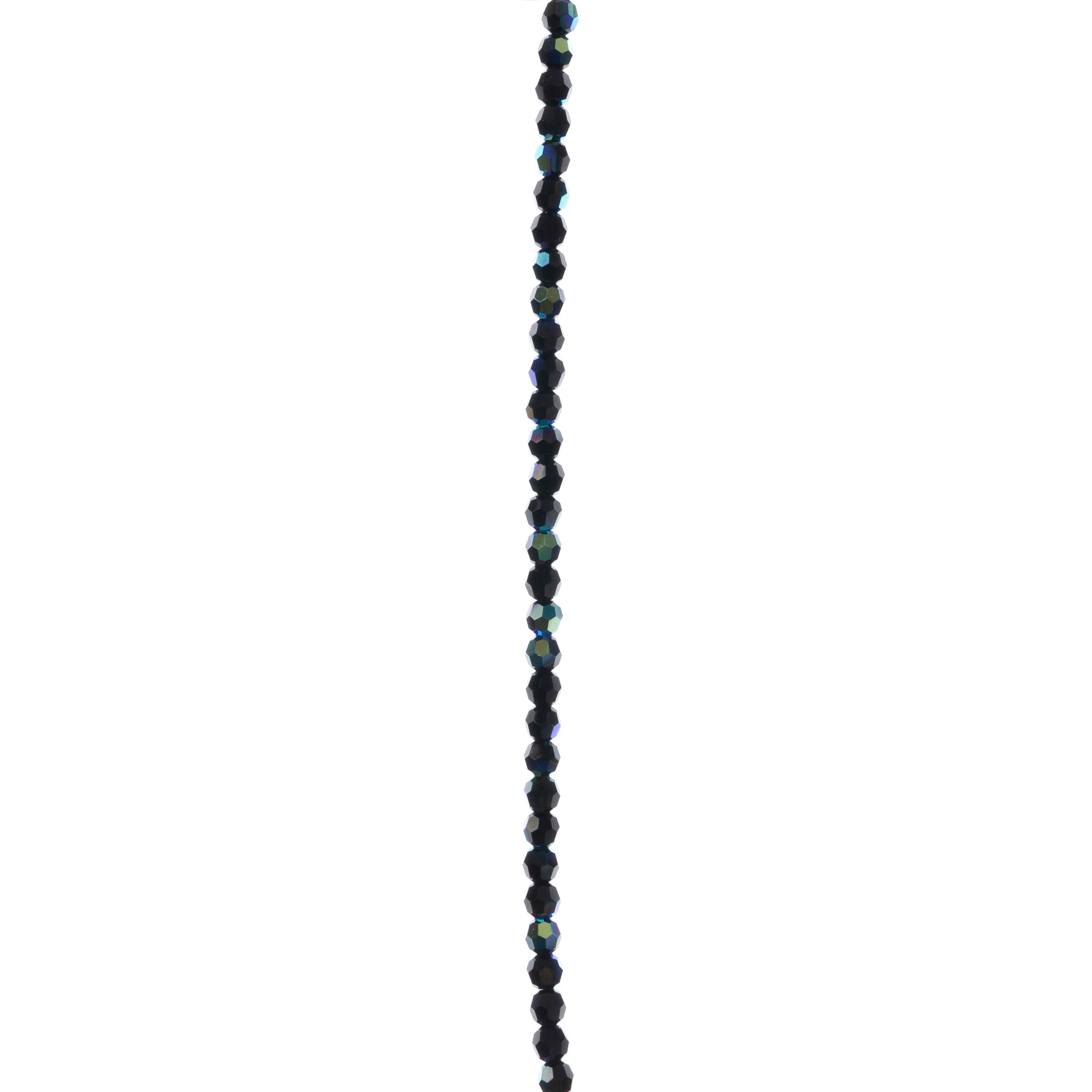 12 Packs: 31 ct. (372 total) Preciosa Glass Crystal Round Beads, 4mm by Bead Landing™