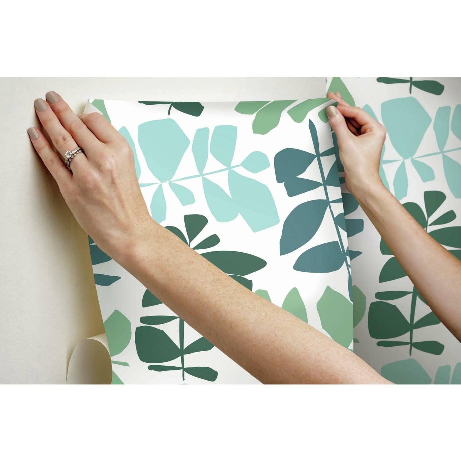 RoomMates Leaf Sprigs Peel & Stick Wallpaper Michaels