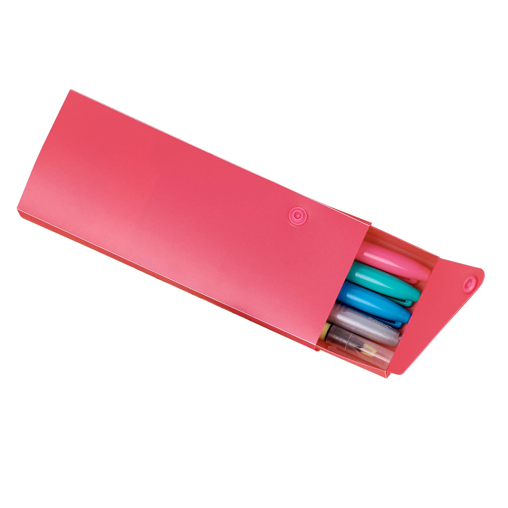 C-Line Slider Pencil Case, Poly, 1 Pencil Case, Color May Vary (05600