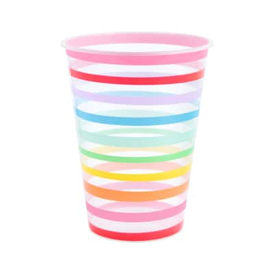 12 Pack: 18oz. Plastic Tumbler with Straw by Celebrate It™ | Michaels