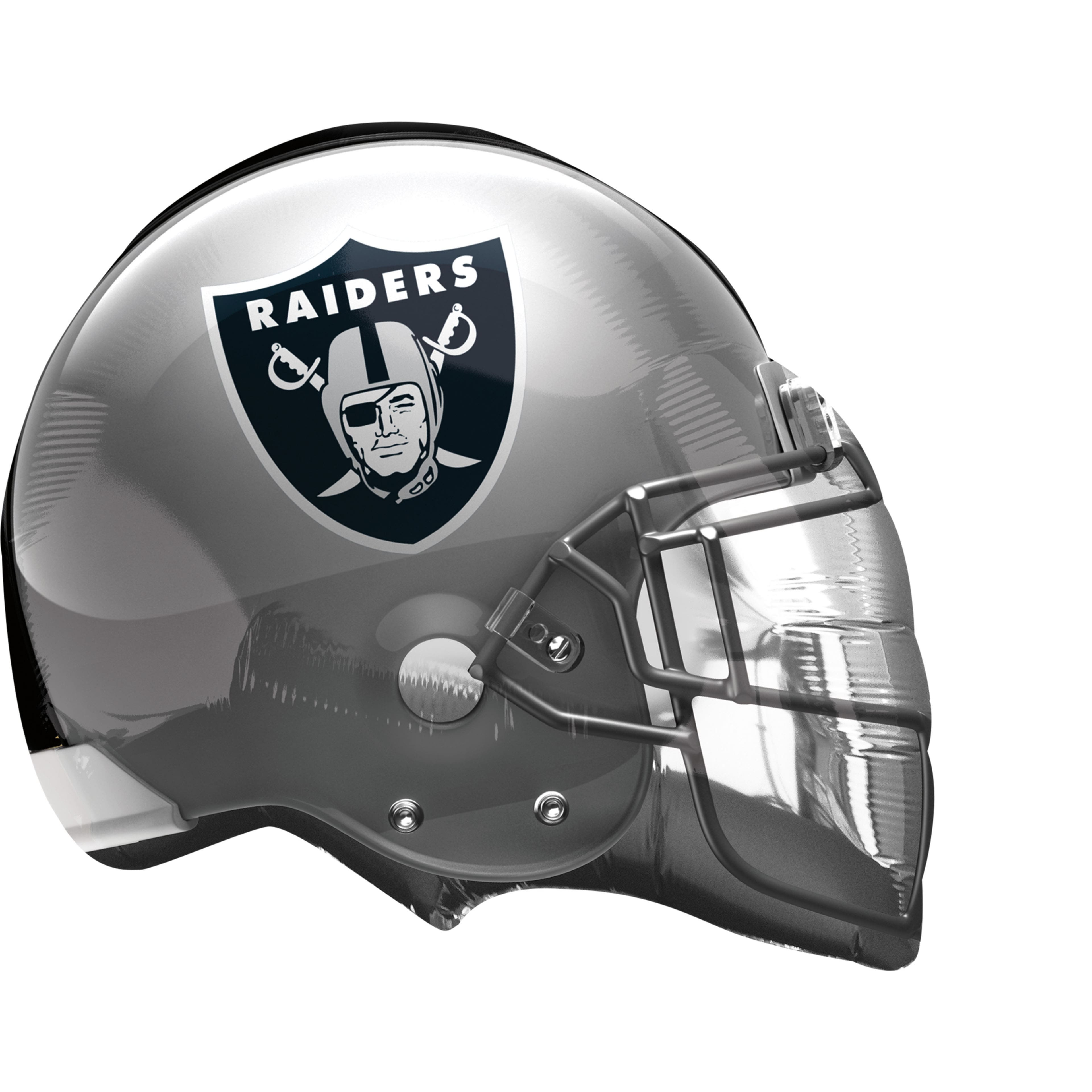 21&#x22; Las Vegas Raiders Helmet Foil Balloon