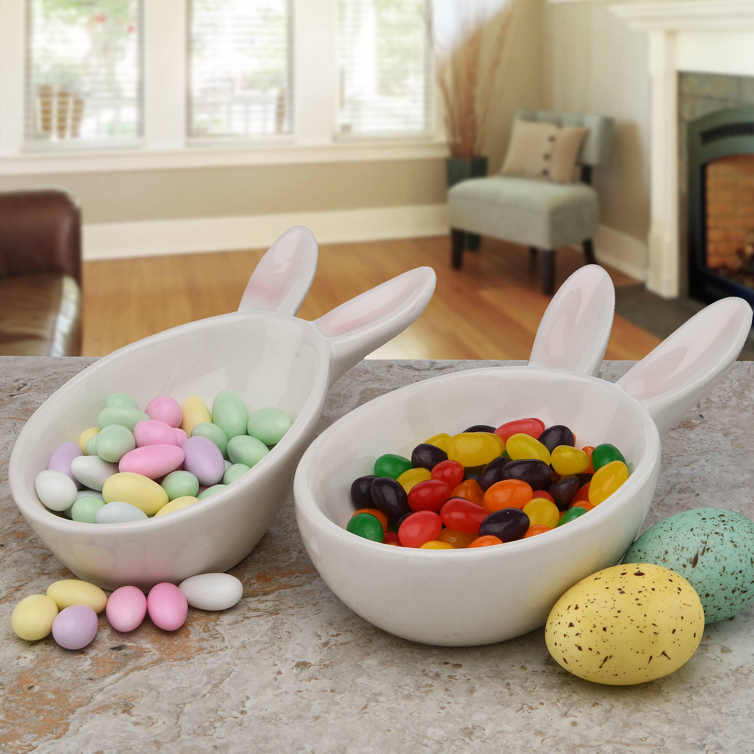 Easter Bunny Candy Dish Set Michaels