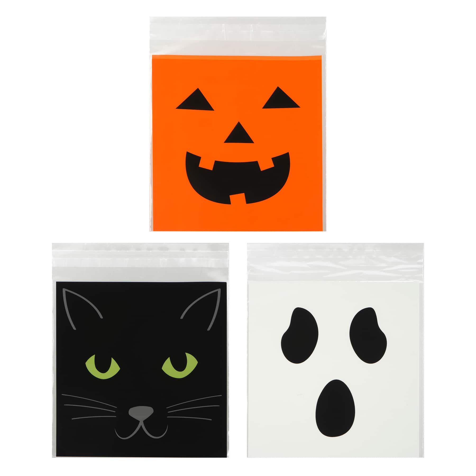 Halloween Self-Seal Treat Bags, 30ct. by Makery™