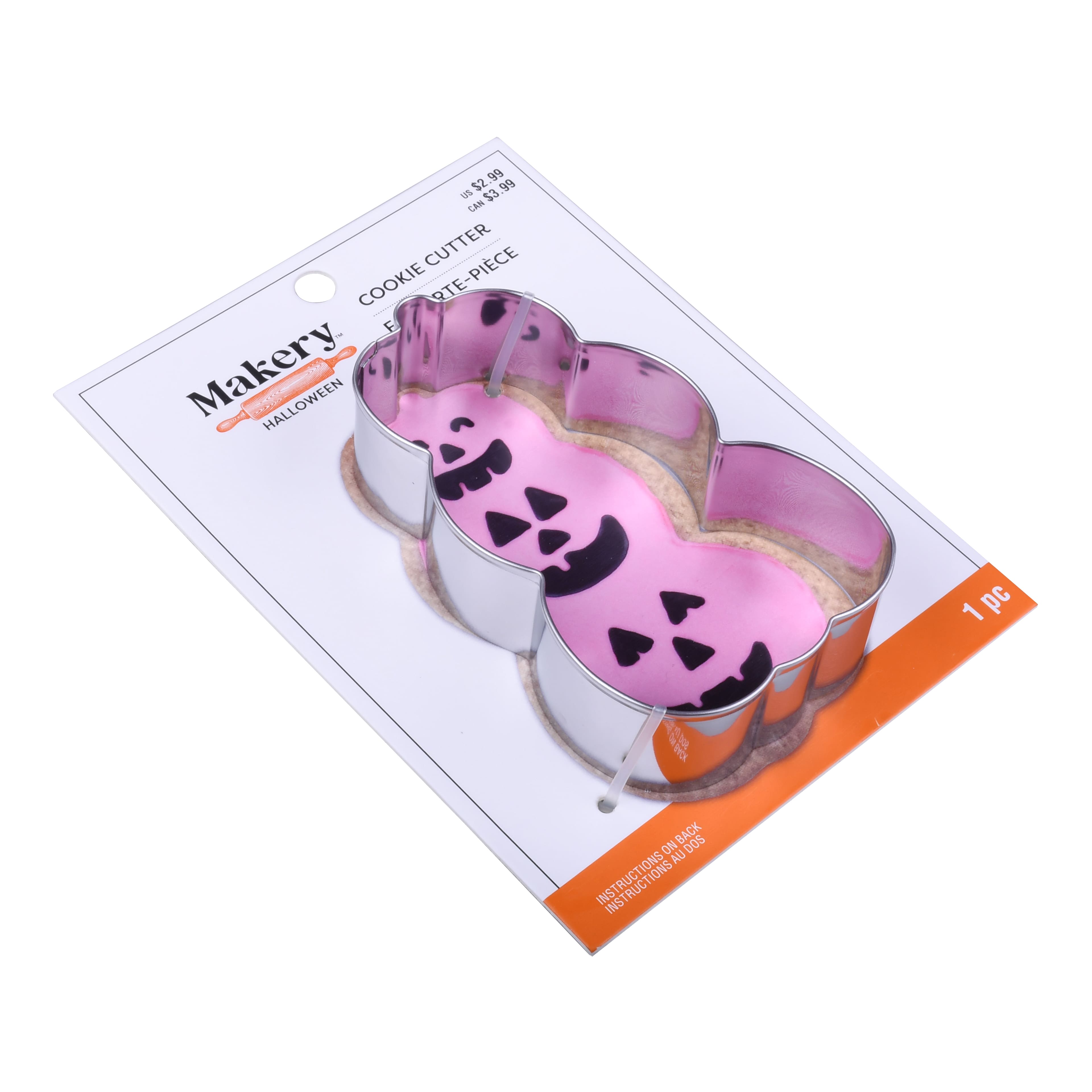 3&#x22; Stacked Pumpkins Cookie Cutter by Makery&#x2122;