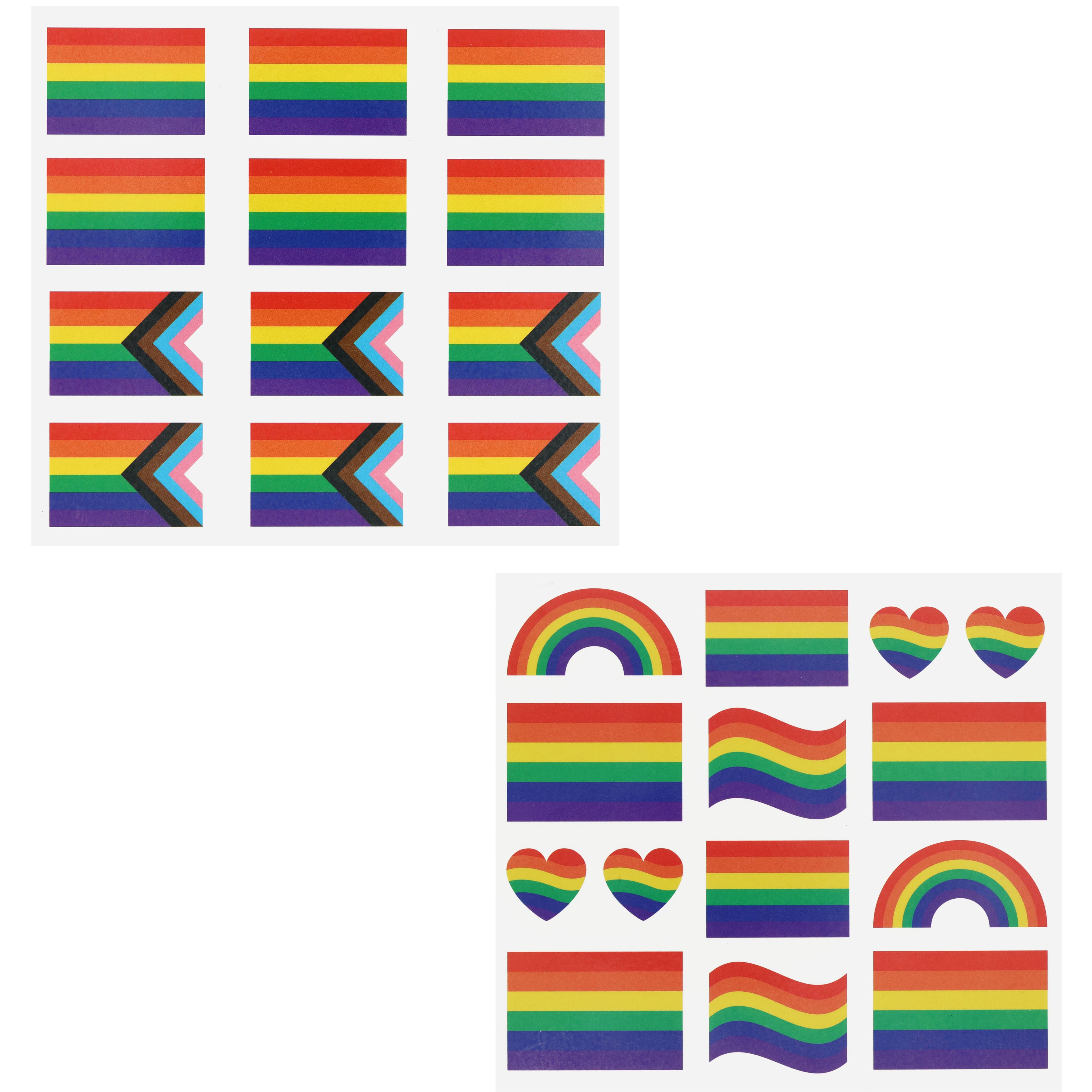 Assorted Pride Tattoos, 12ct. by Celebrate It&#x2122;