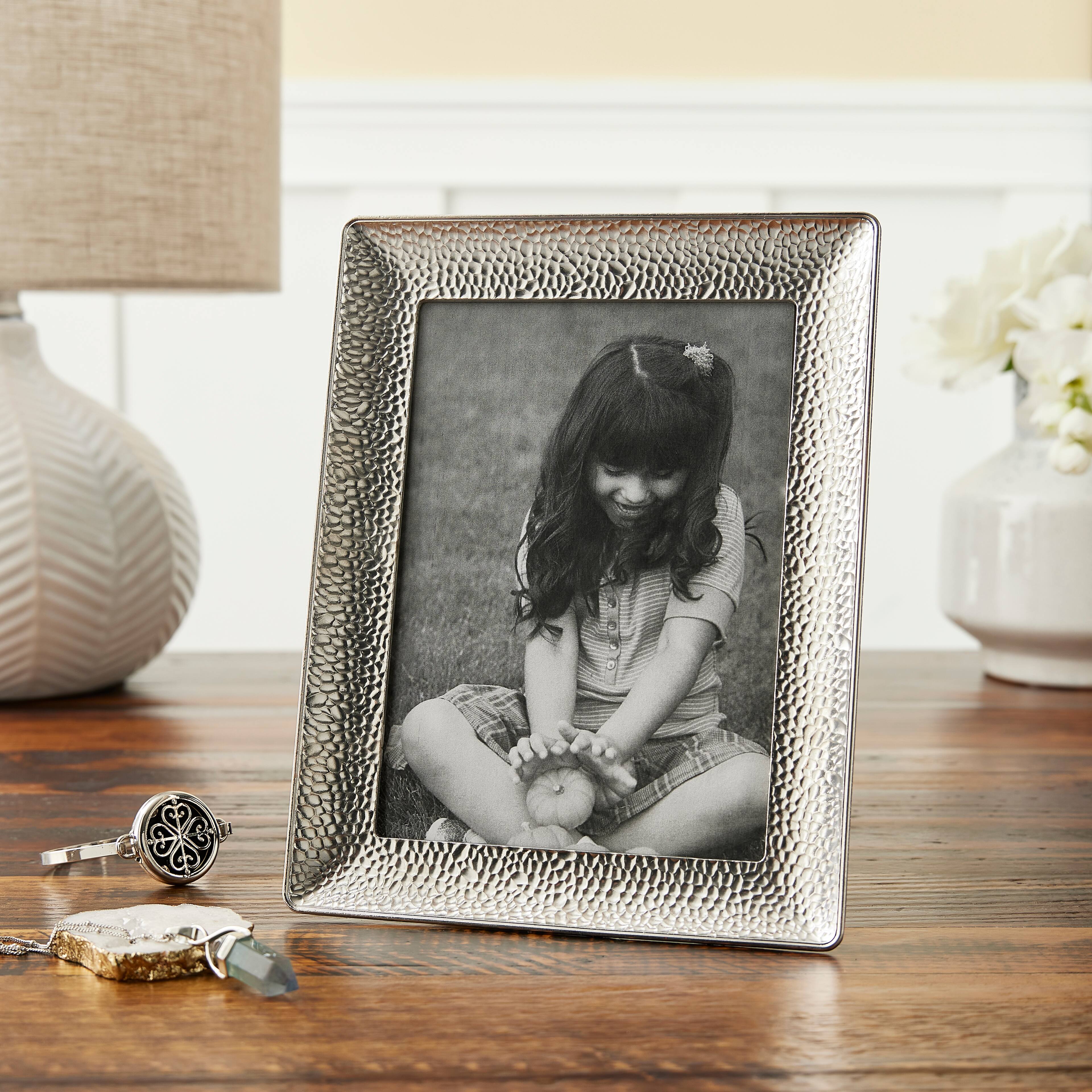 12 Pack: Silver Hammered Metal 5" x 7" Frame, Expressions™ by Studio Décor®