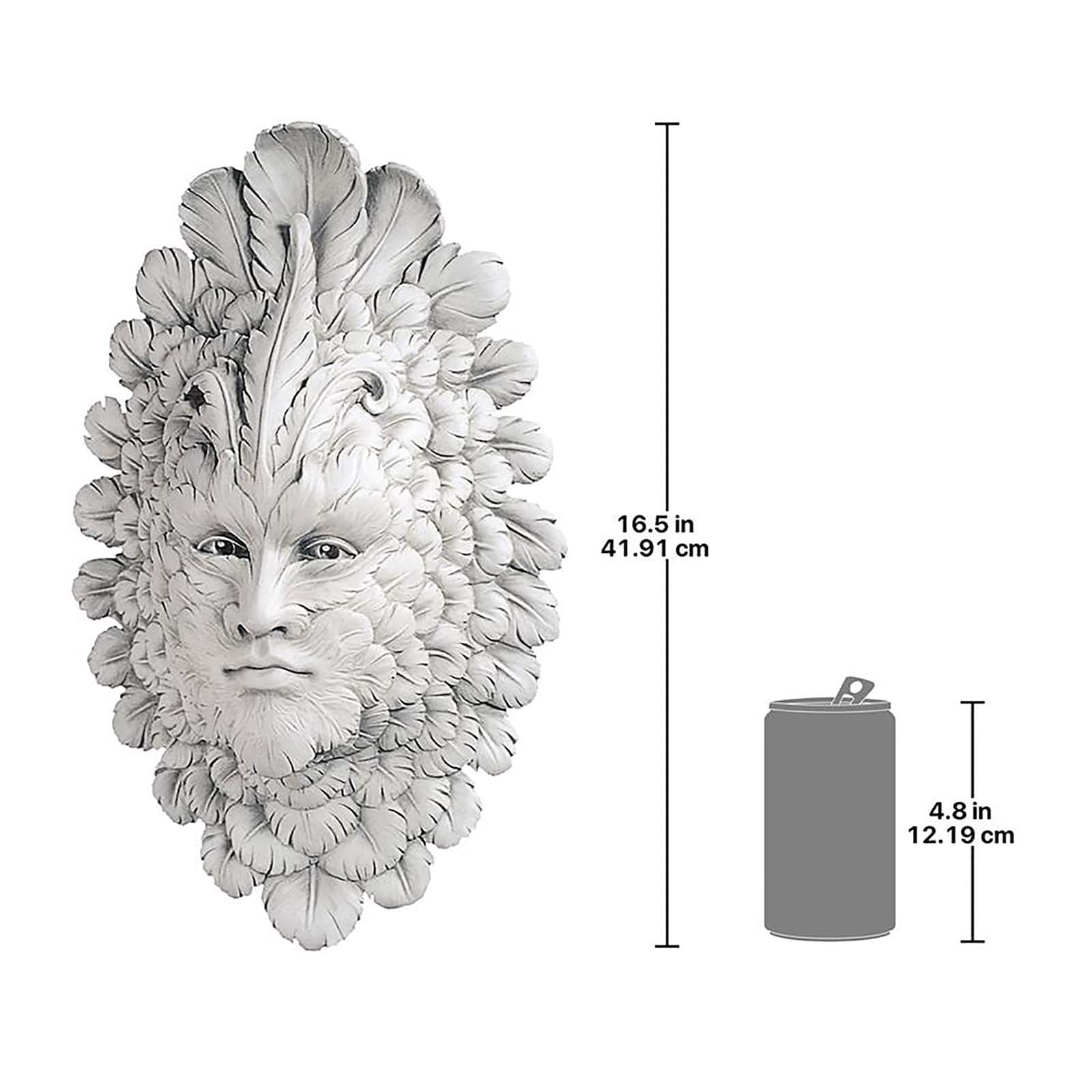 Design Toscano Presence of Carnevale Green Man Wall Sculpture