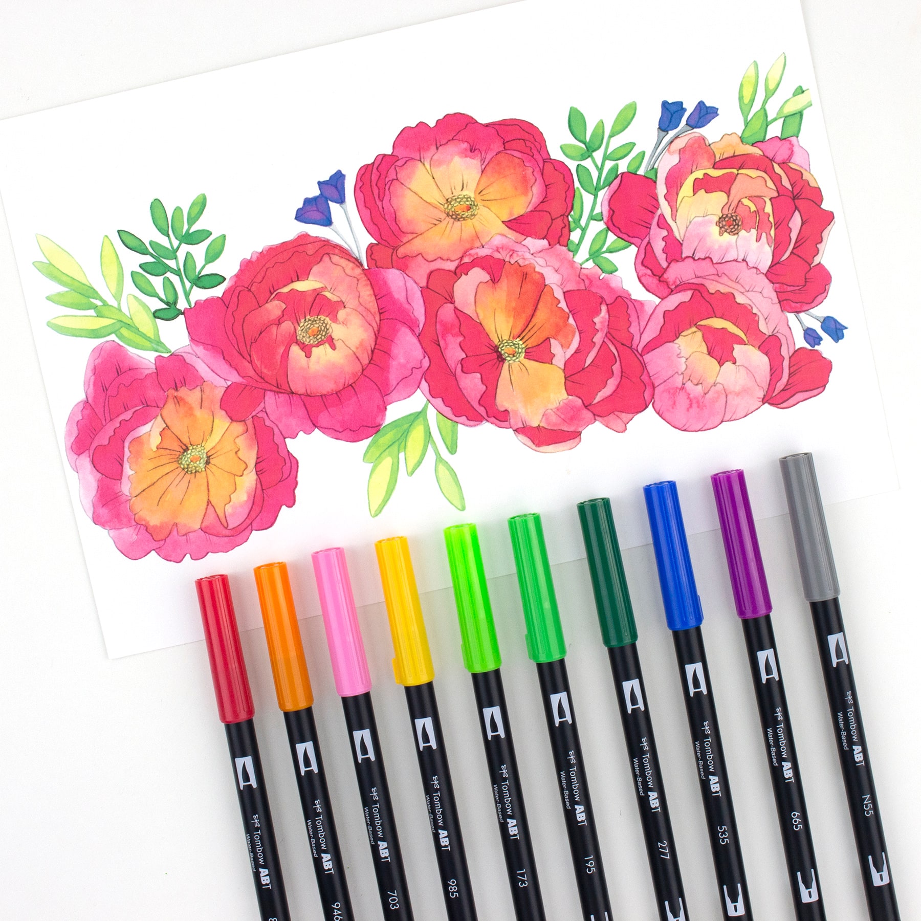 Tombow watercolor brush pens Clearance