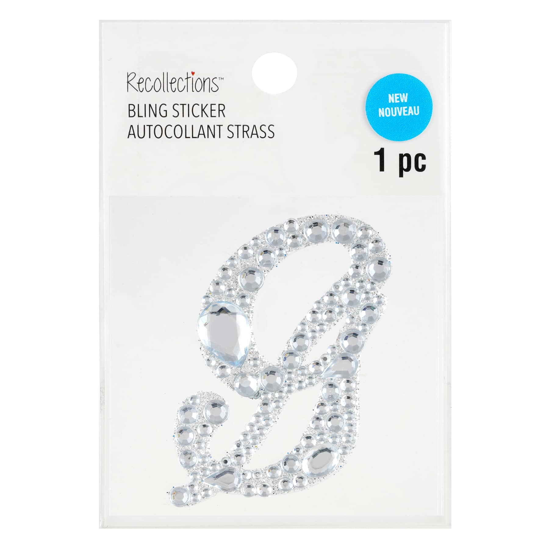 Bling Alphabet Letter Sticker by Recollections&#x2122;