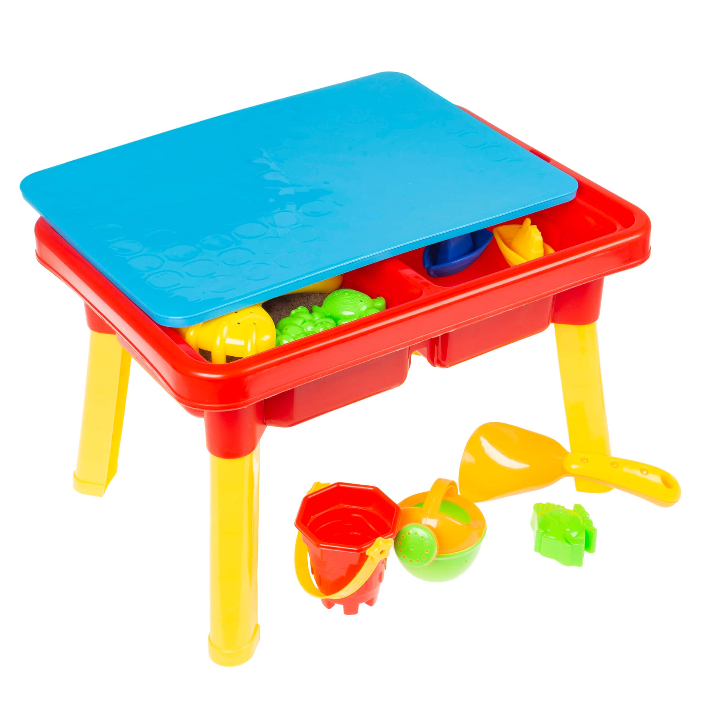 Toy Time Sensory Table with Lid &#x26; Toys