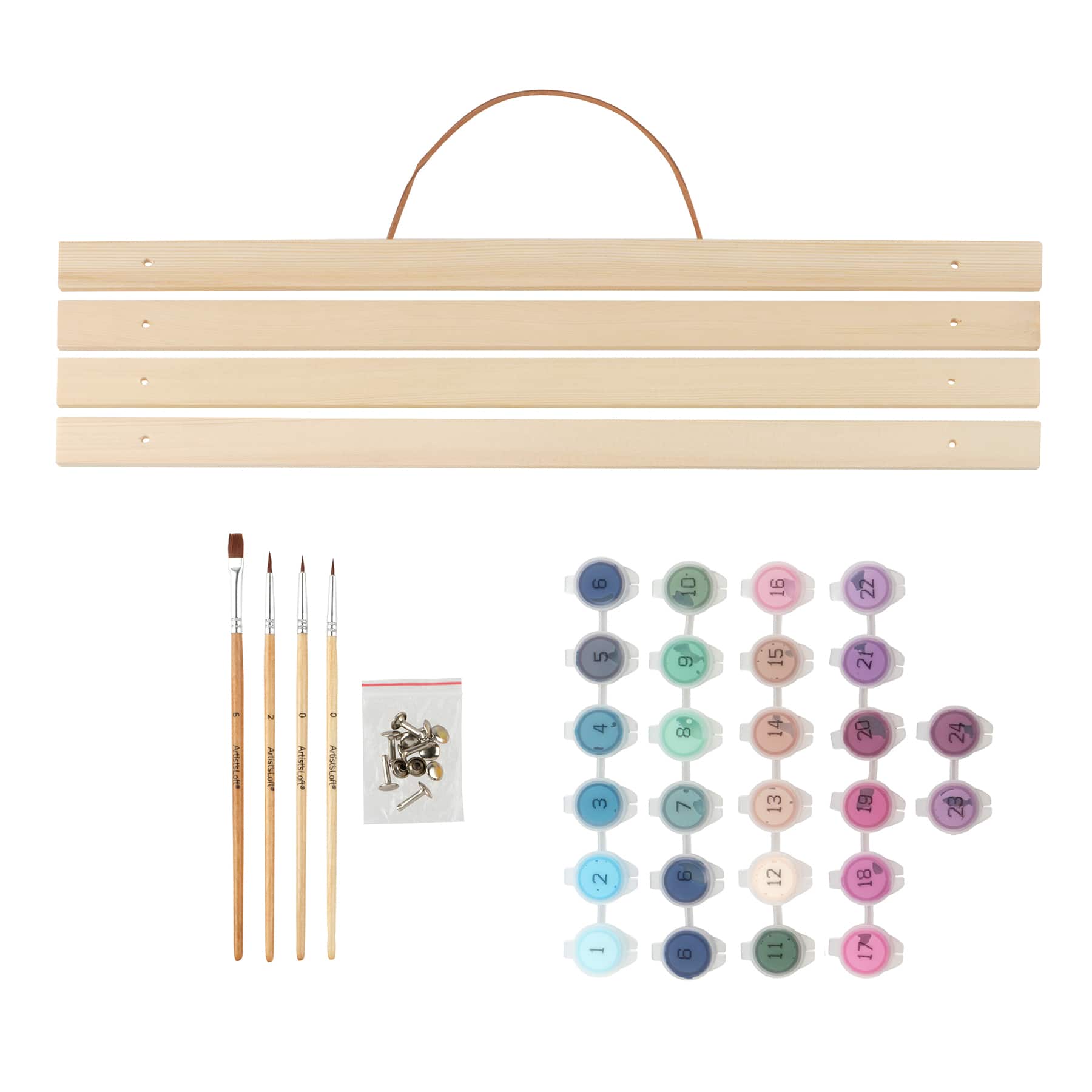 16" x 20" Pink Jungle Floral Paint-by-Number Kit by Artist's Loft®