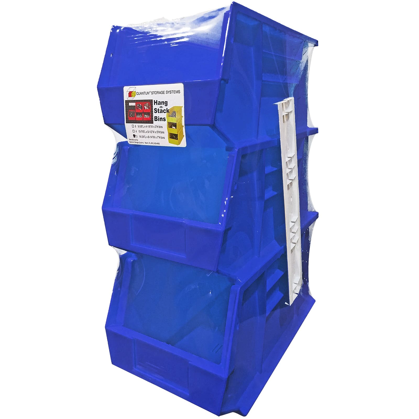 Quantum Storage Systems® ULTRA Stack & Hang 3 Bin Set
