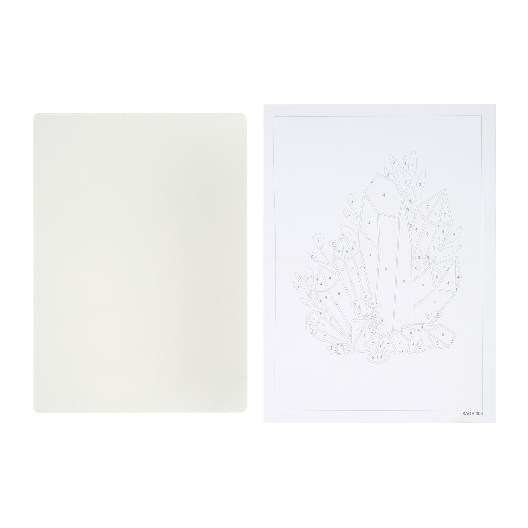 5" x 7" Celestial Paint-by-Number Acrylic Surface Kit by Artist's Loft®