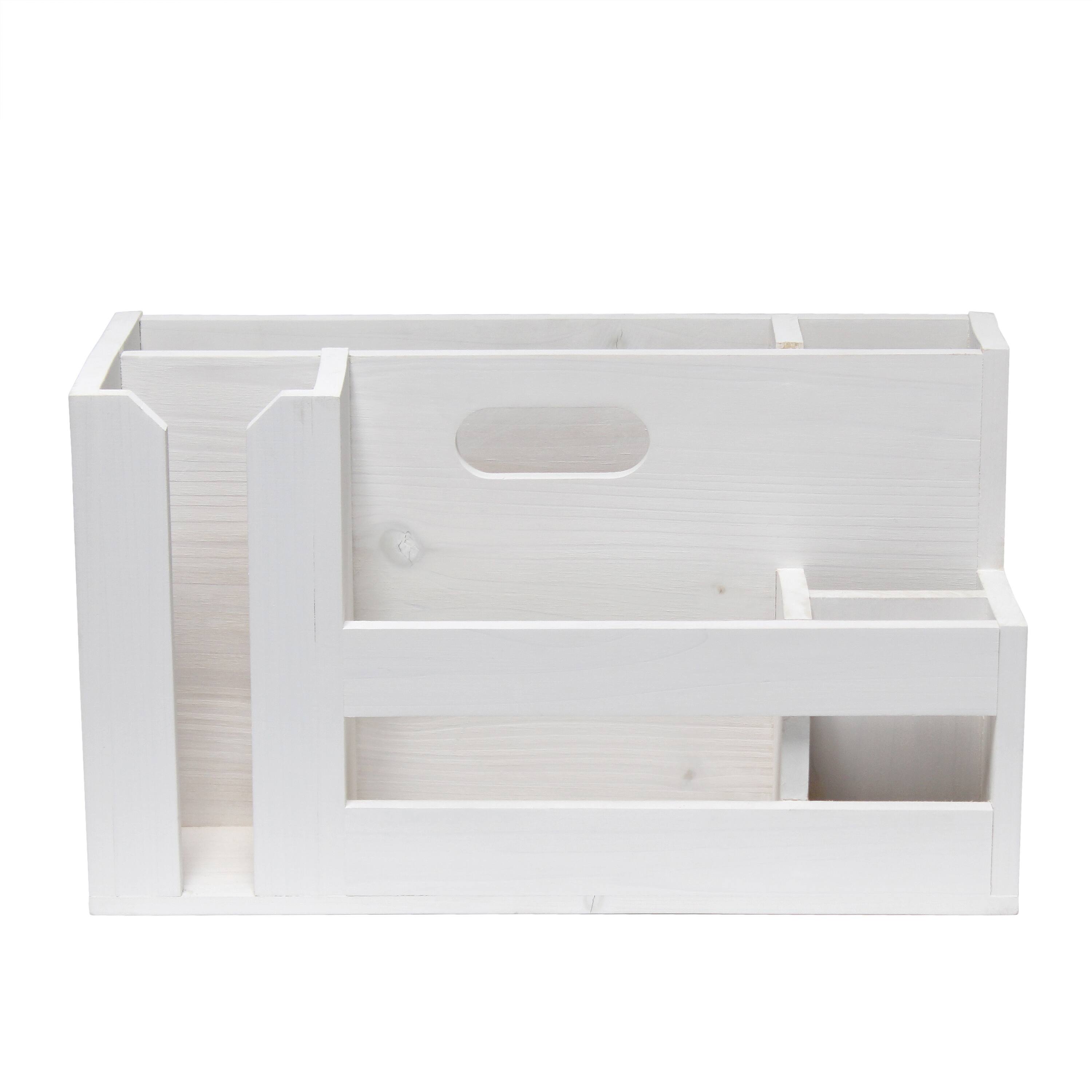 Elegant Designs Wood Caddy Organizer