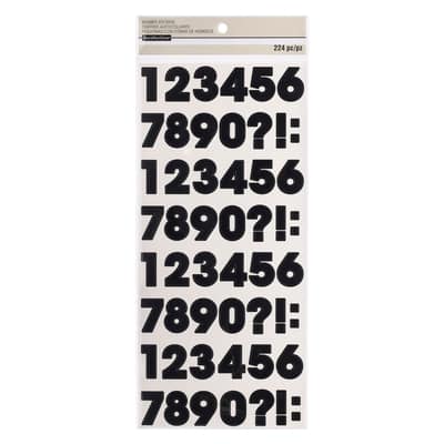 Stickers Round Sticker Numbers, Number Stickers White Paper