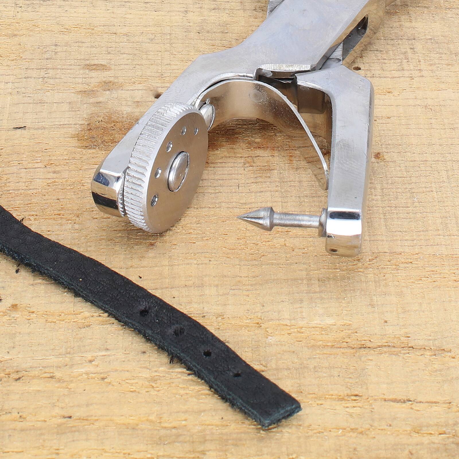 The Beadsmith® Rotary Hand Sewing Leather Punch