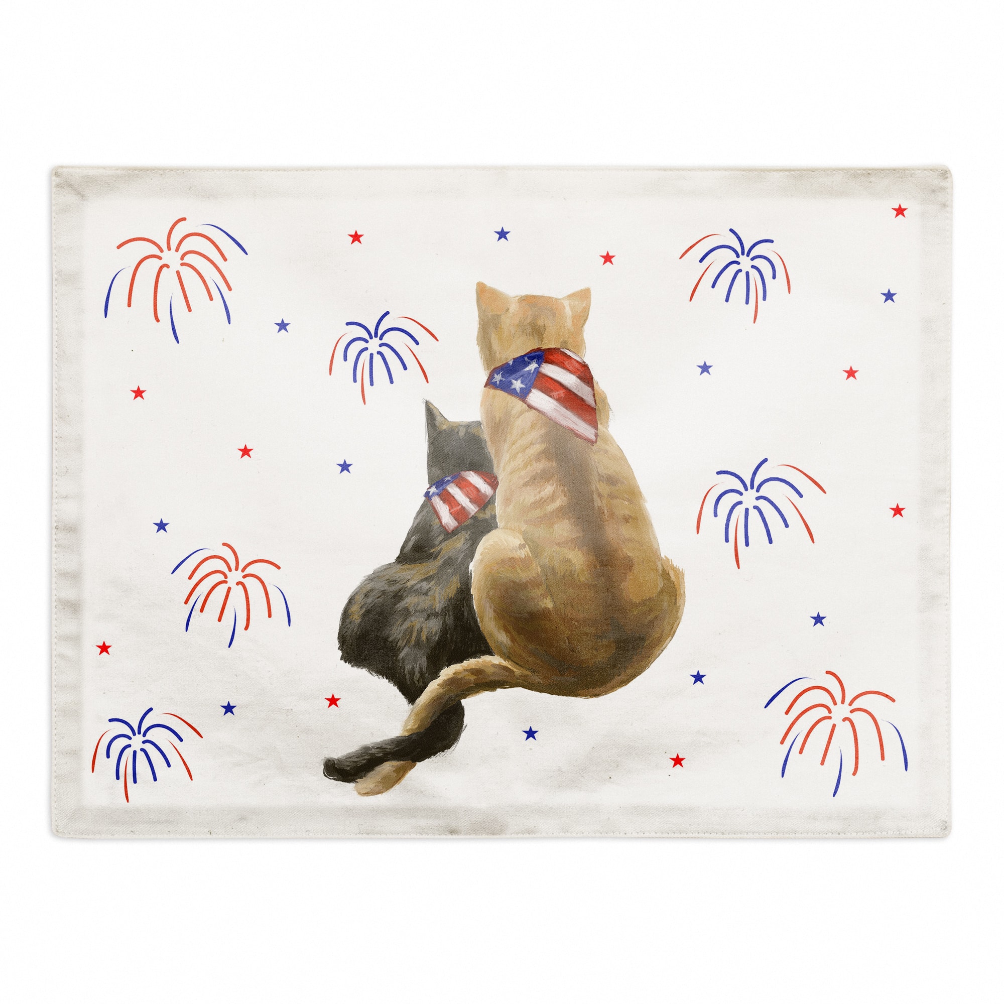 American Cats Poly Twill Placemat