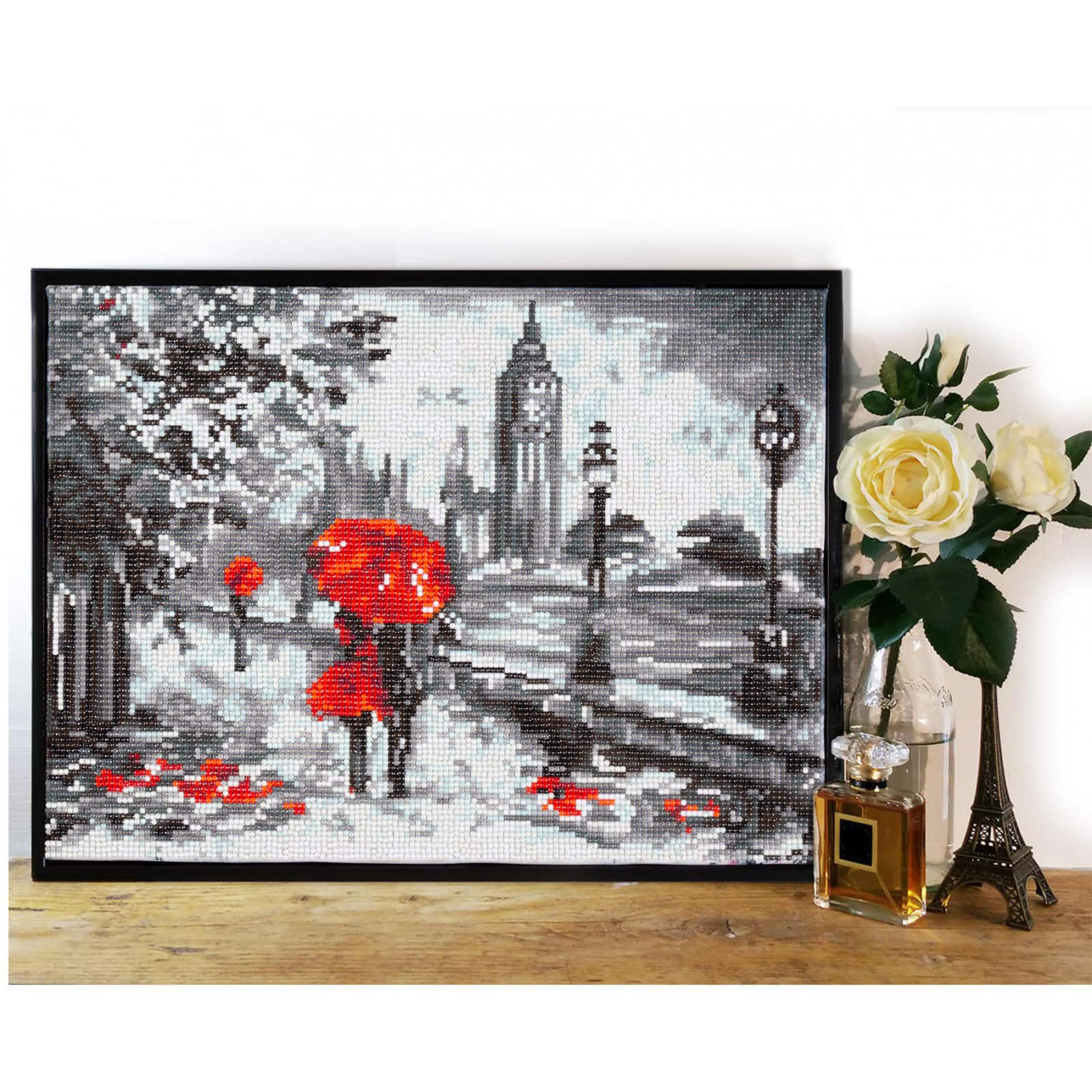 Diamond Dotz® Splash of Red Diamond Painting Kit