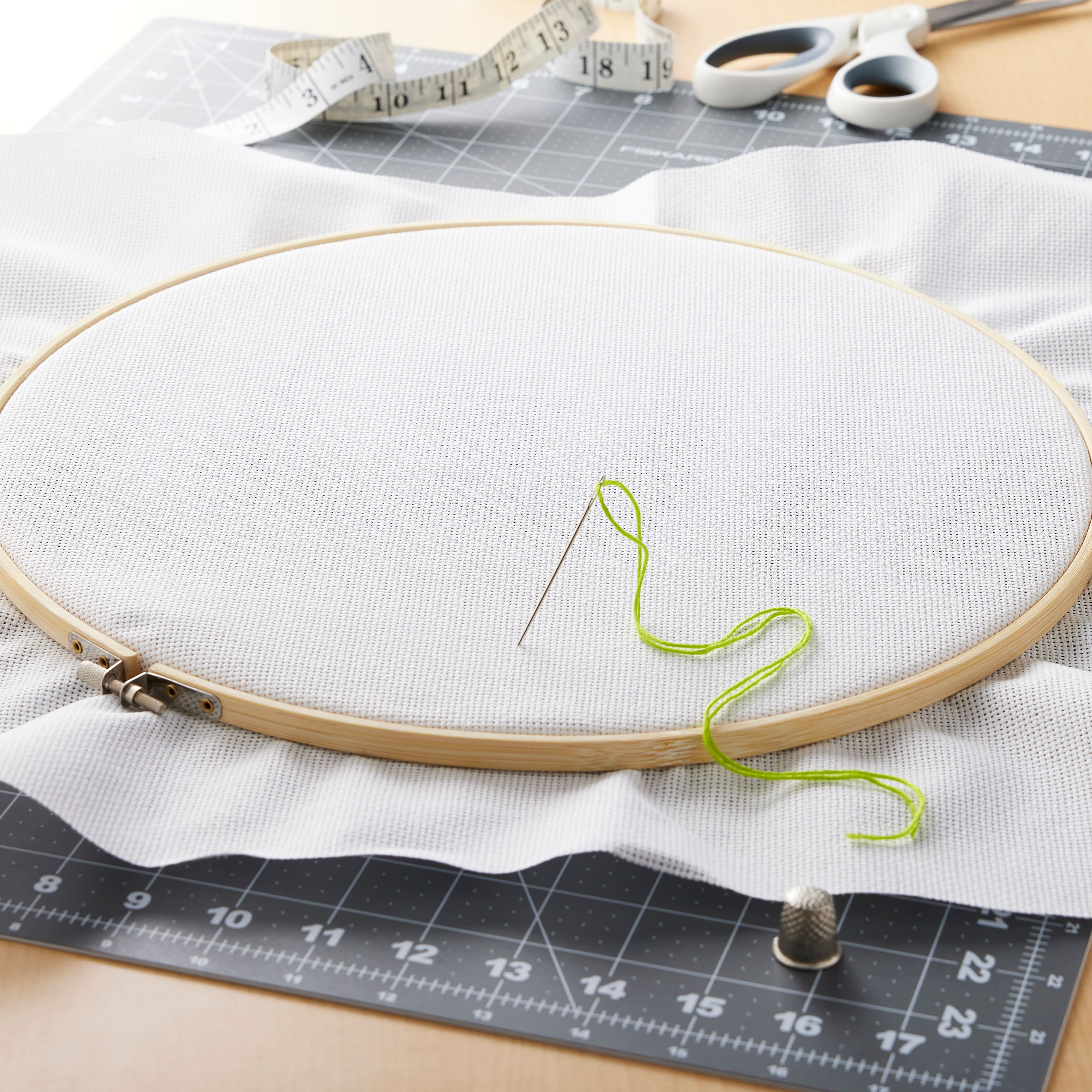 Loops & Threads™ Aida Cloth Cross Stitch Fabric, 29.5 x 36, 18 Count