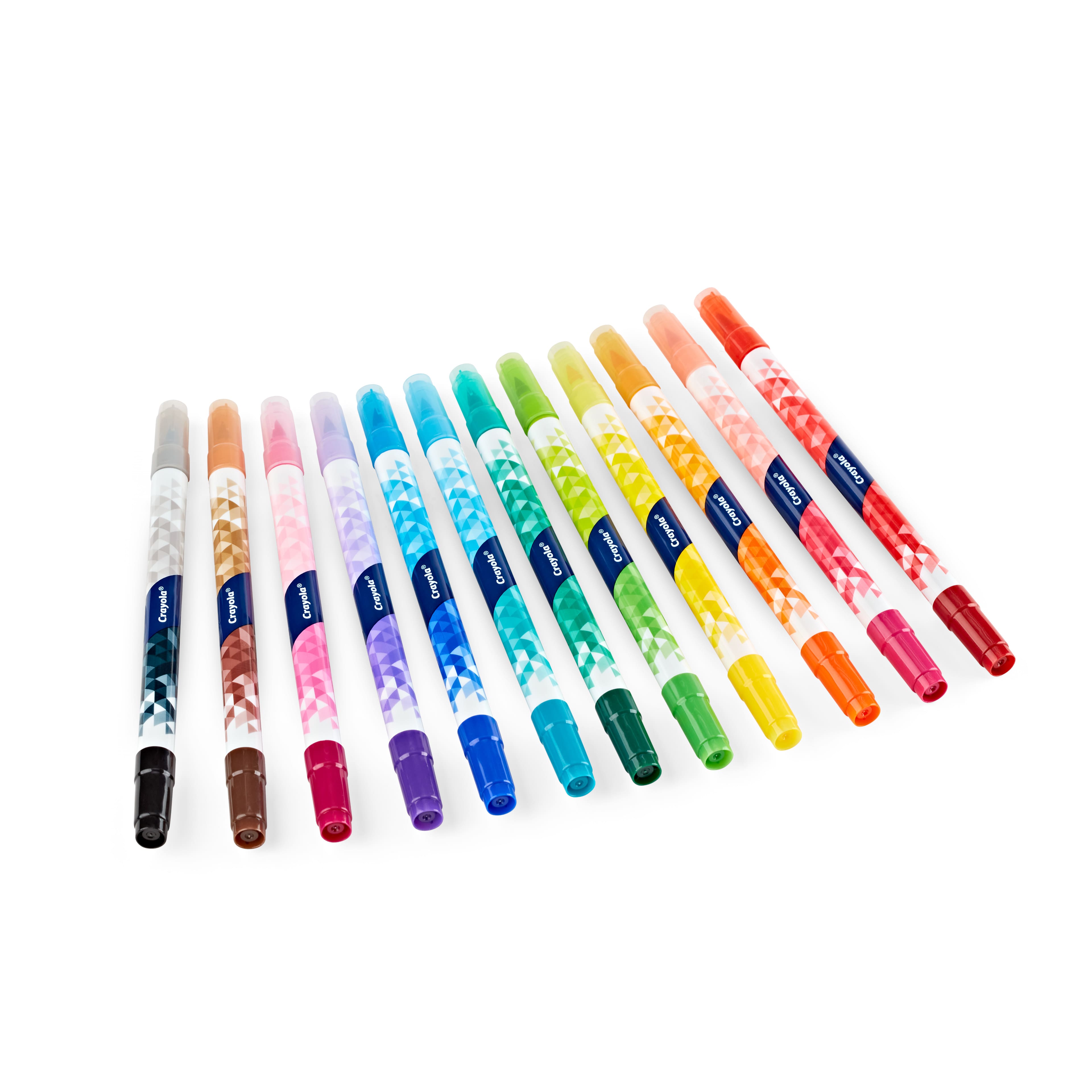 Crayola&#xAE; Dual-Ended Doodle Markers, 12ct.