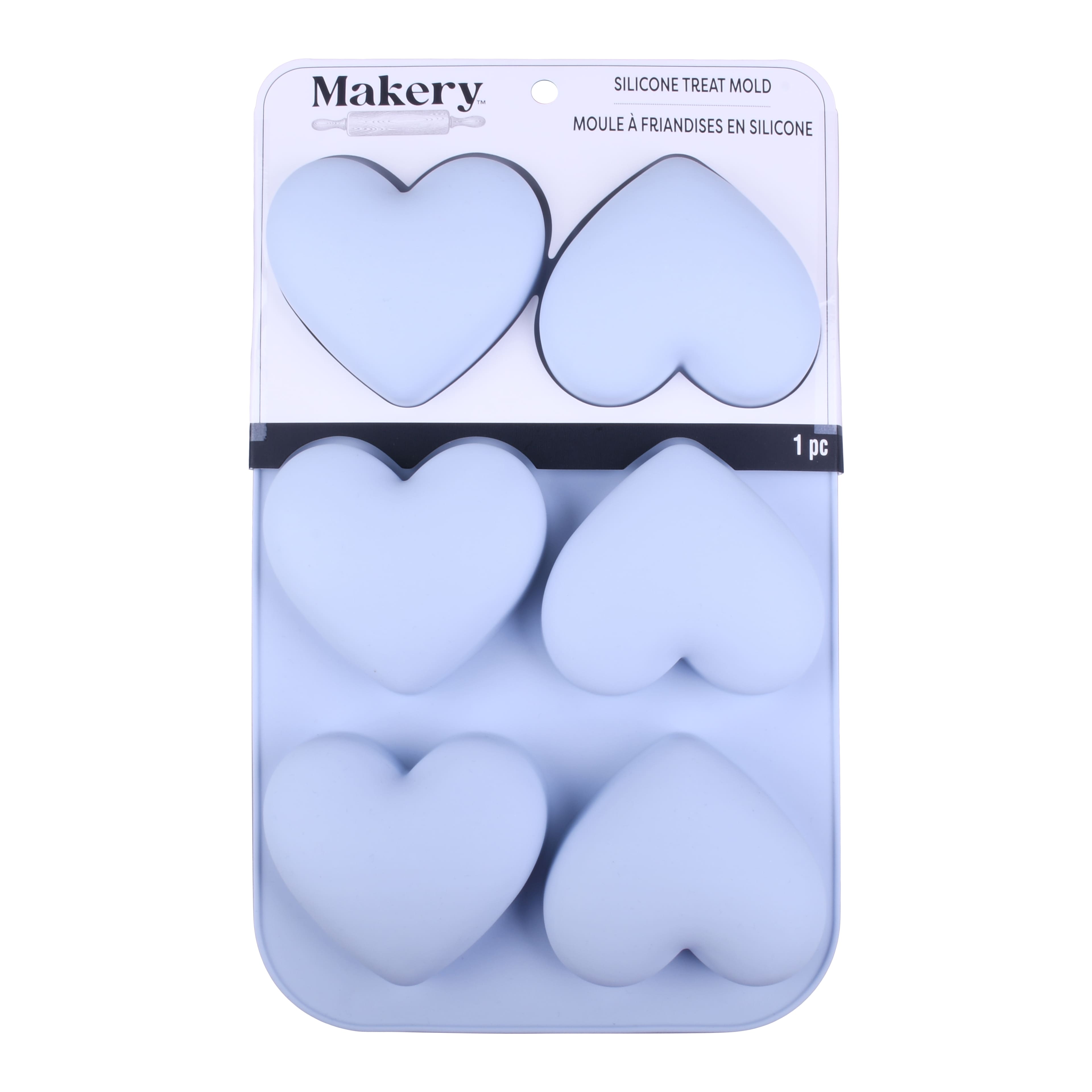Heart Silicone Treat Mould by Makery&#x2122;