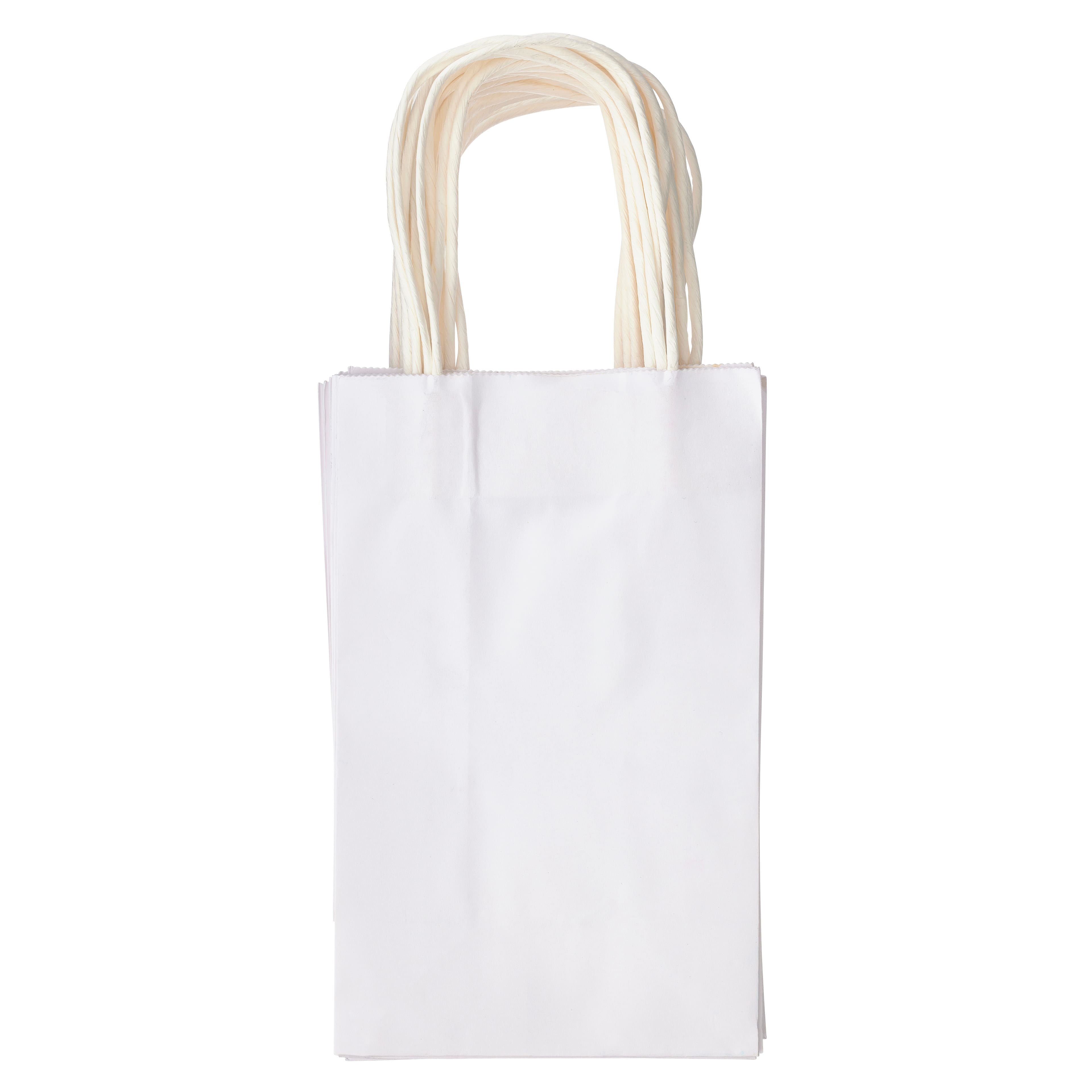 White Small Gifting Bags by Celebrate It | 5.25 x 3.25 x 8.5 | Michaels