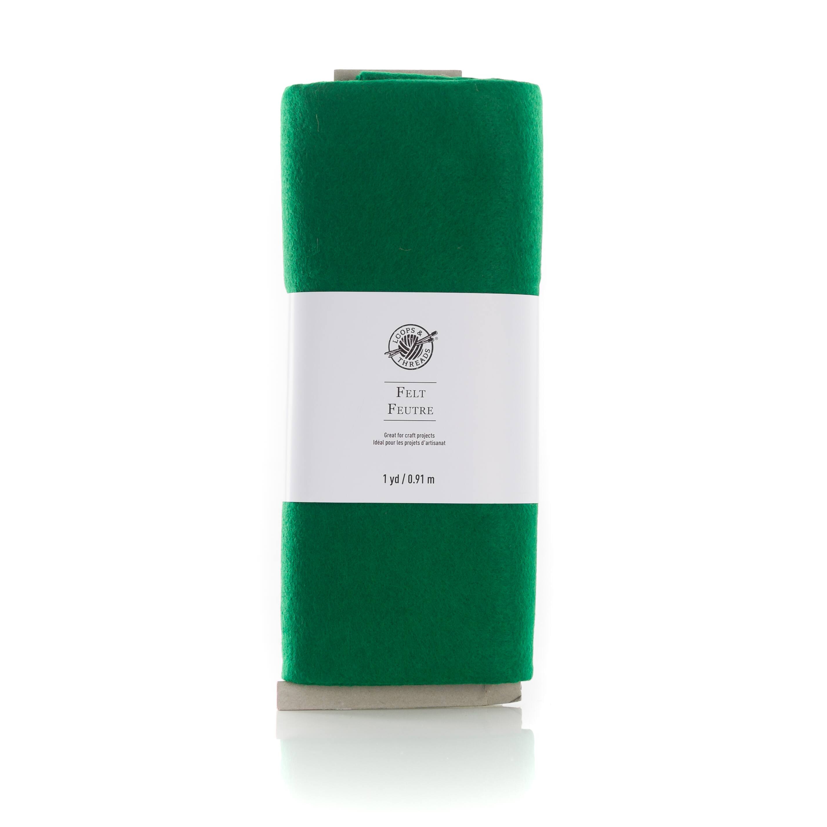 FabricLA Felt Fabric – 36” Wide – 1.6mm Thick Felt Roll for DIY, Sewing, Crafts & Decorations