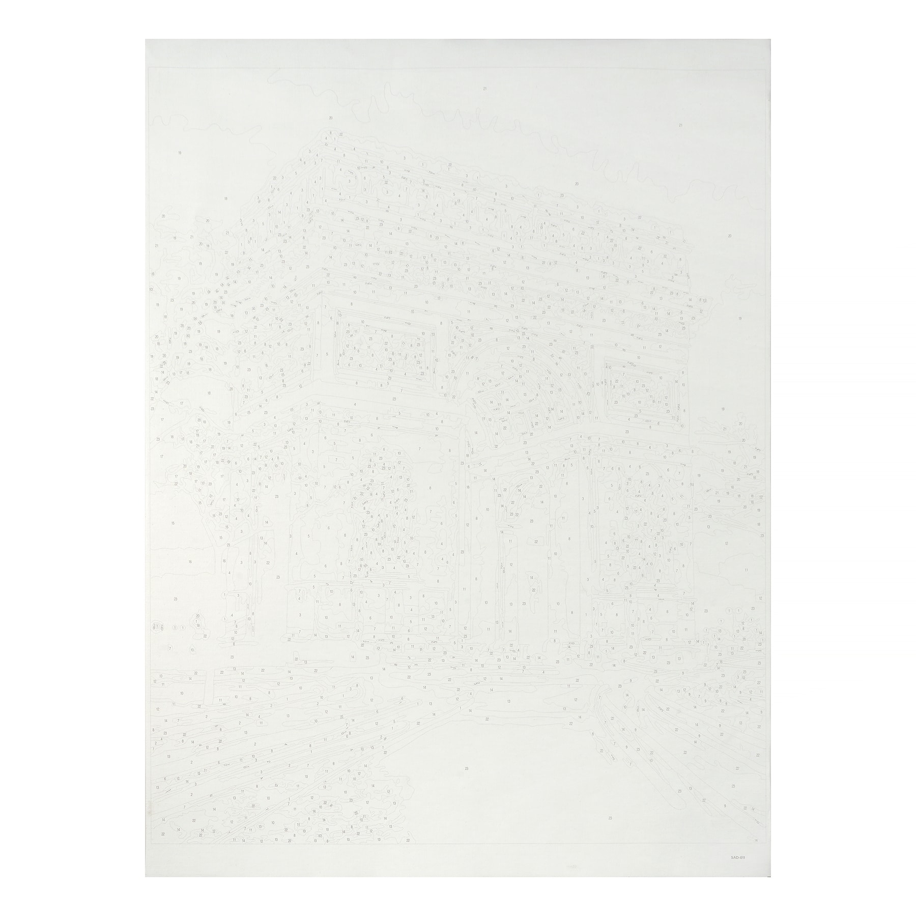 Arc de Triomphe Paint-by-Number Kit by Artist's Loft®