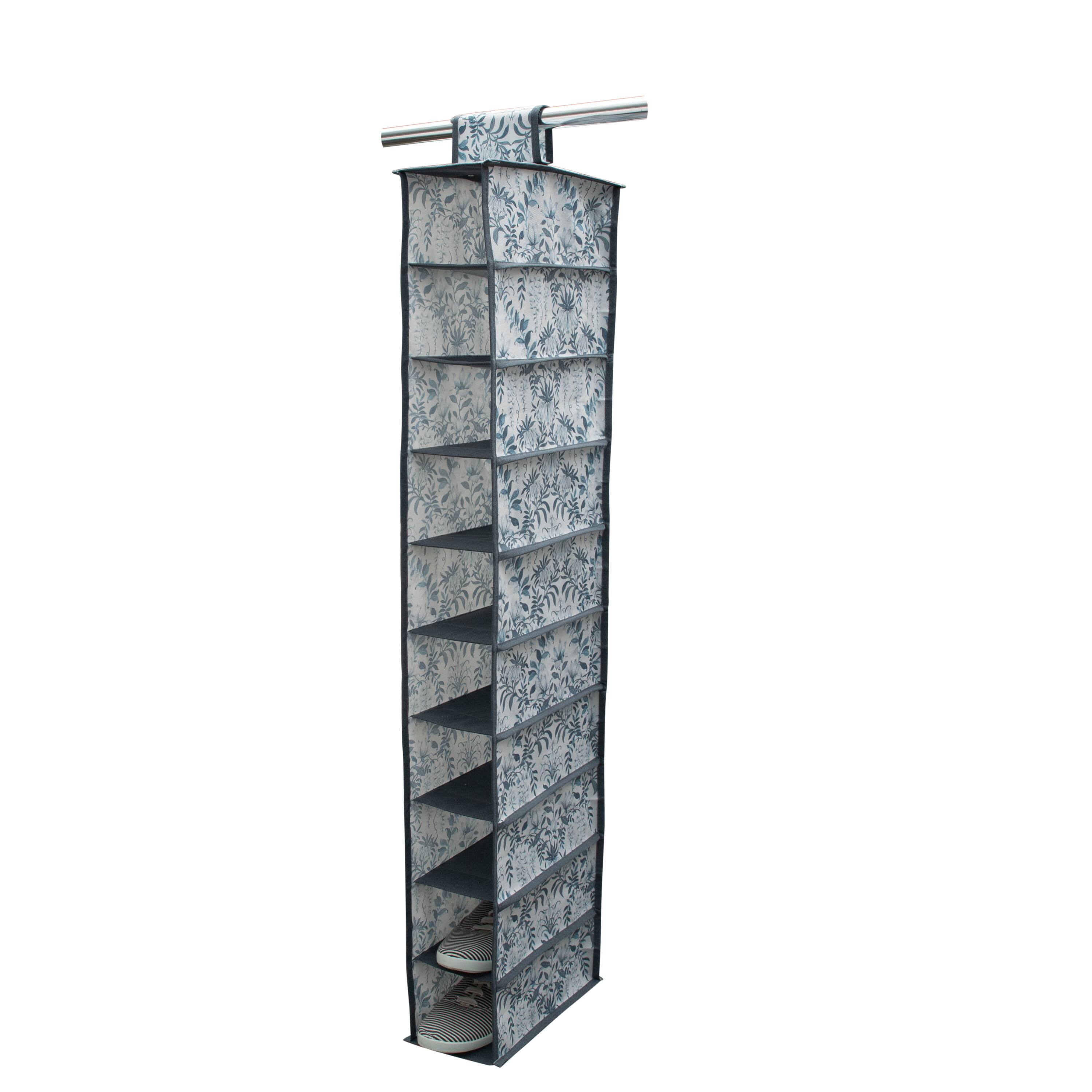 Gymax Patented 7-Tier Double Shoe Rack Free Standing Shelf Storage